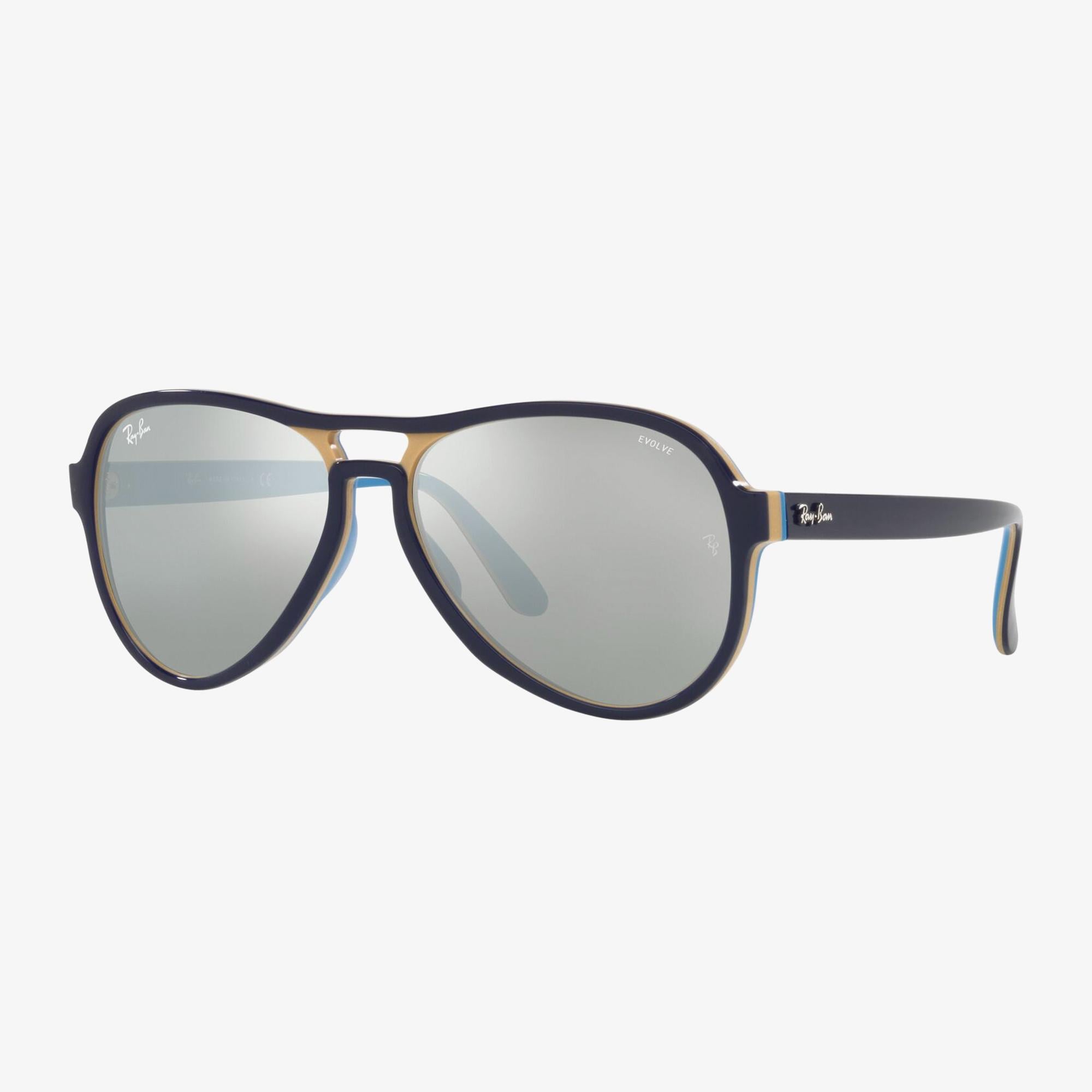 RAY-BAN 0RB4355 Vagabond Unisex Mavi Creamy Light Mavi Güneş Gözlüğü