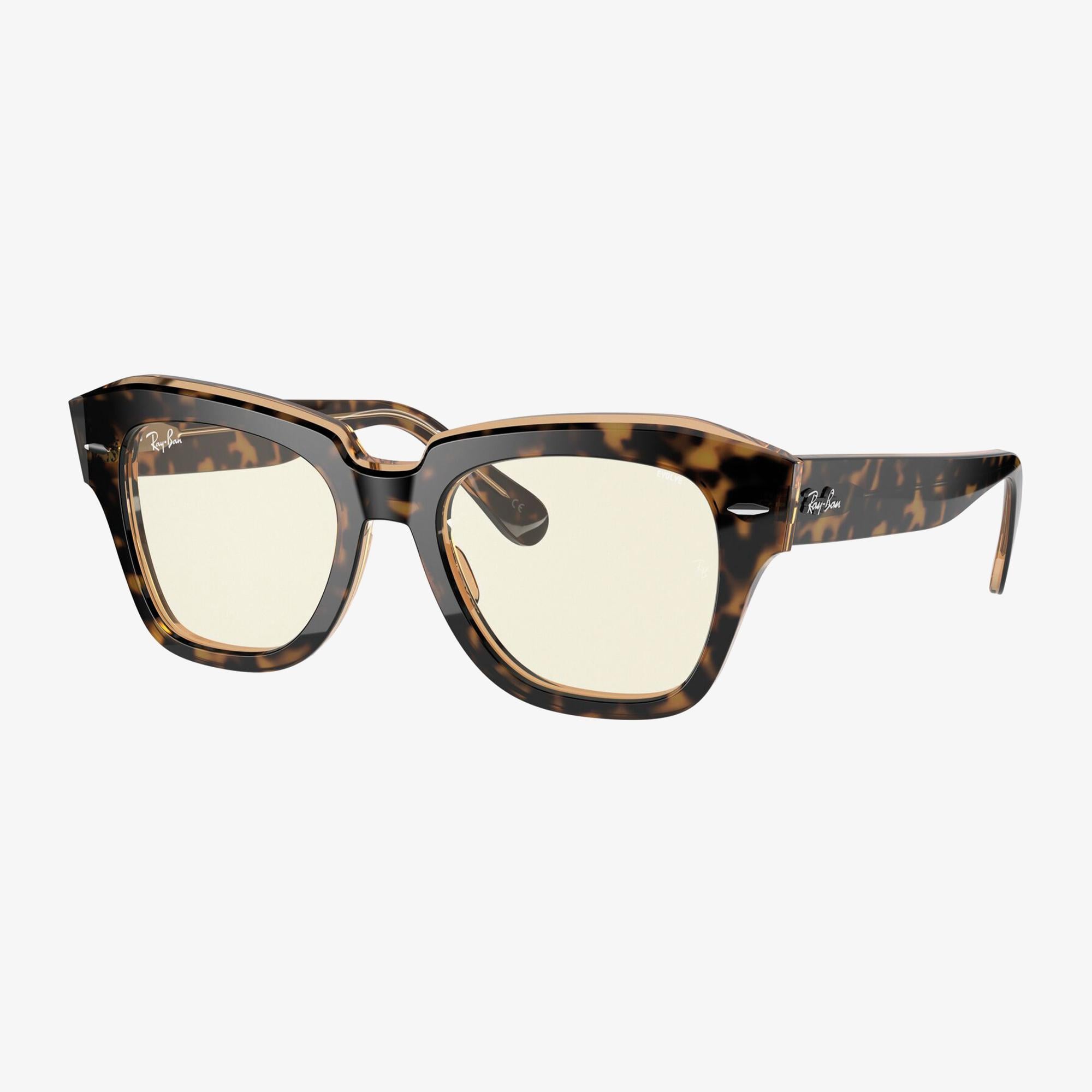 RAY-BAN 0RB2186 State Street Unisex Kahverengi Çerçeveli Güneş Gözlüğü