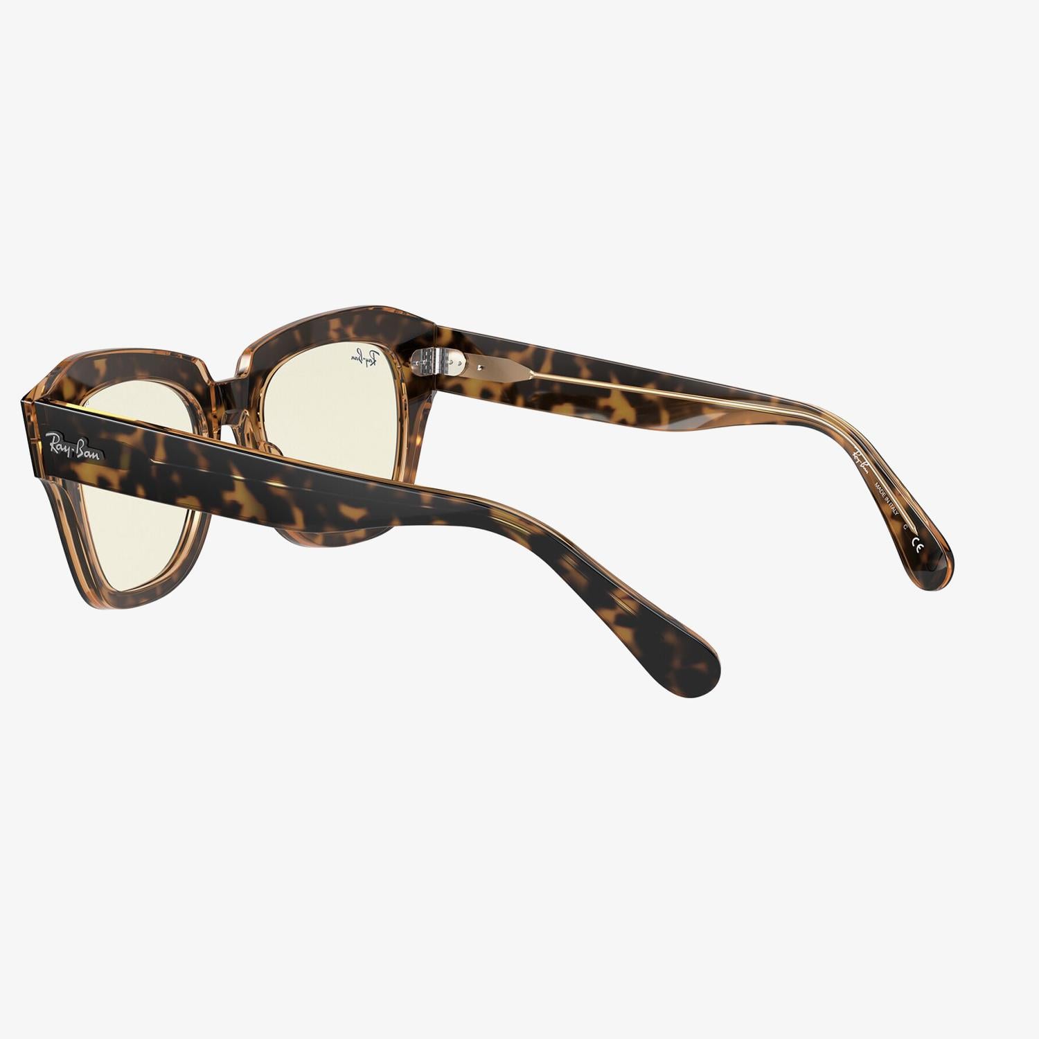 RAY-BAN 0RB2186 State Street Unisex Kahverengi Çerçeveli Güneş Gözlüğü