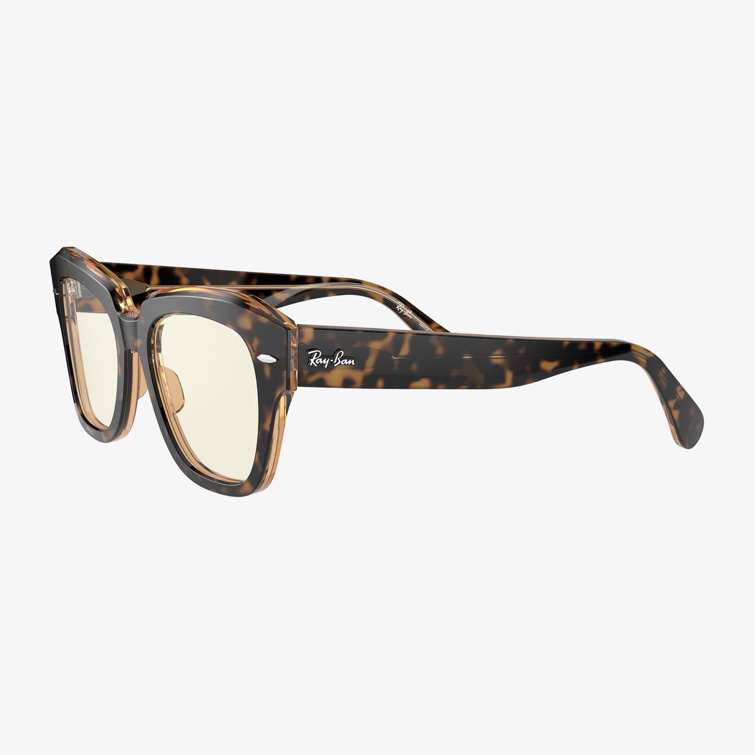 RAY-BAN 0RB2186 State Street Unisex Kahverengi Çerçeveli Güneş Gözlüğü
