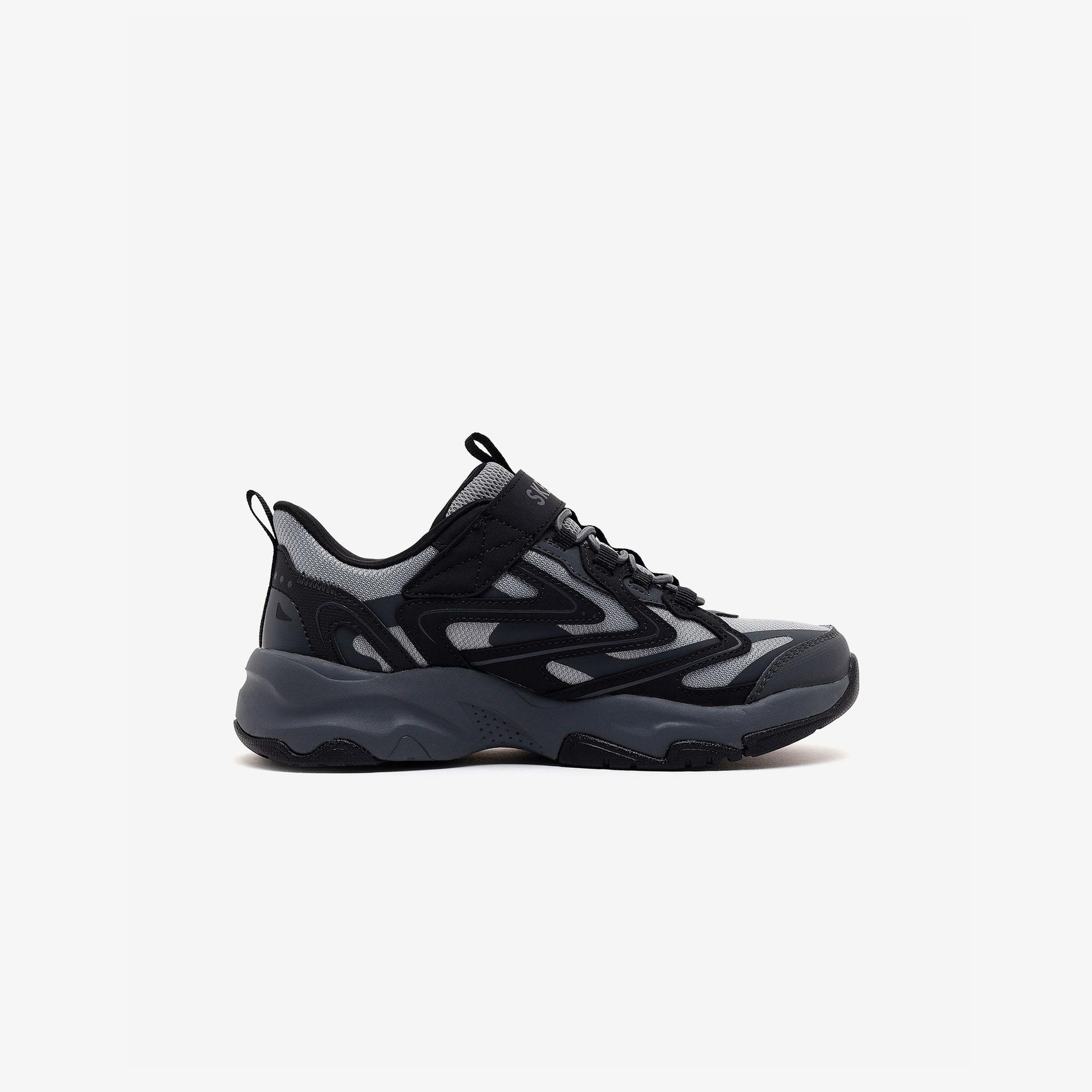 Skechers Retro Tech Çocuk Gri Spor Ayakkabı
