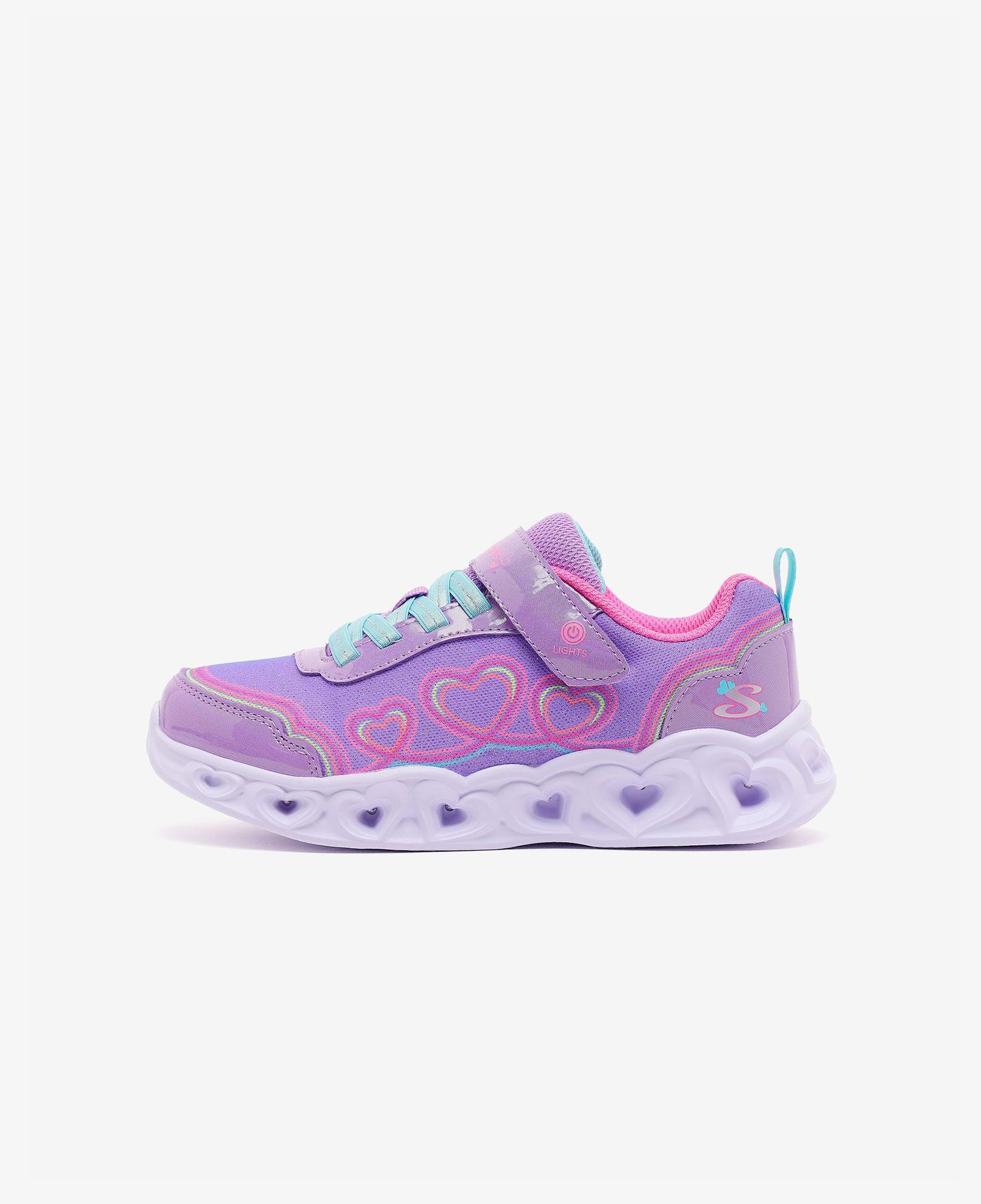 Skechers Heart Lights Çocuk Mor Spor Ayakkabı