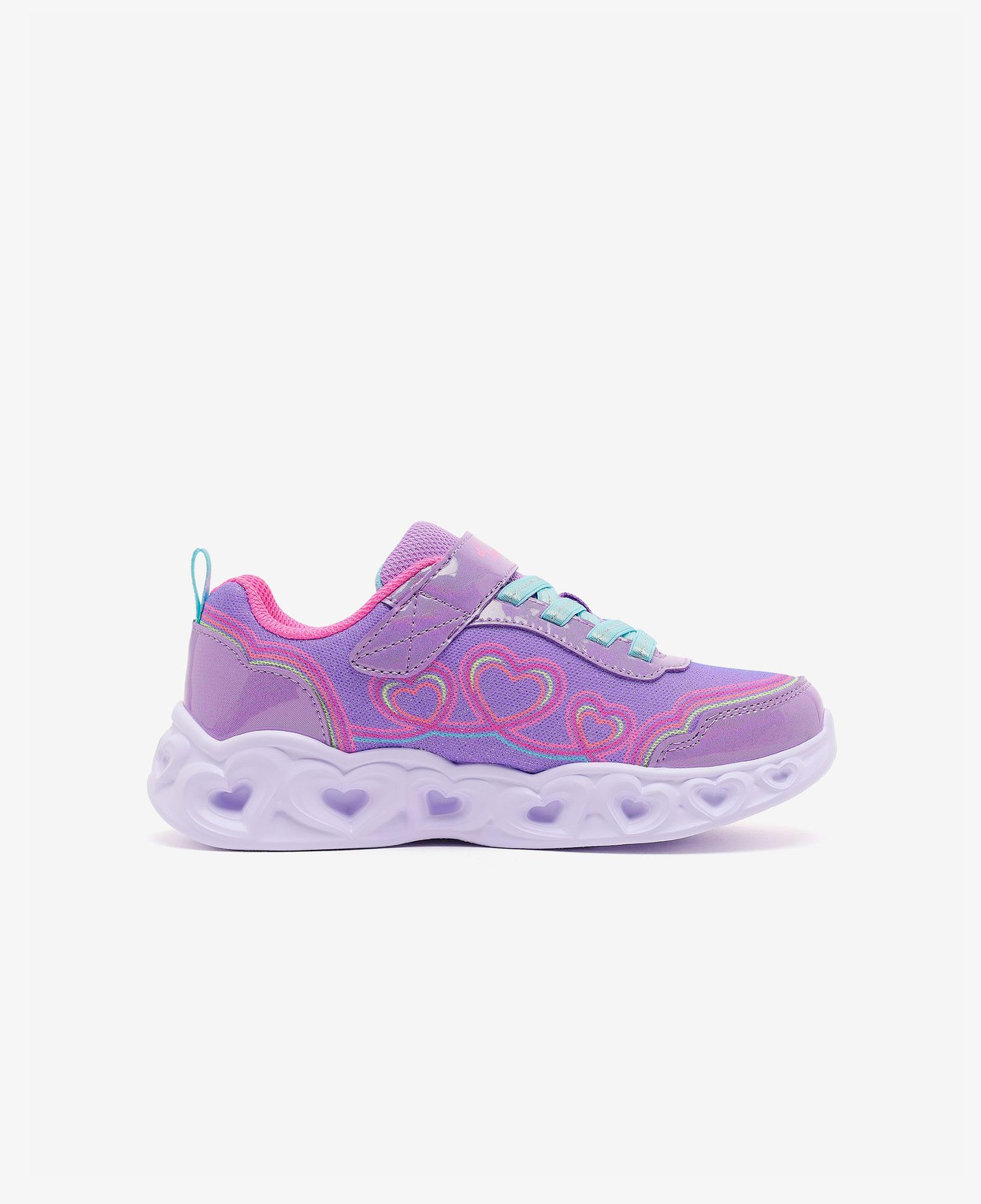 Skechers Heart Lights Çocuk Mor Spor Ayakkabı