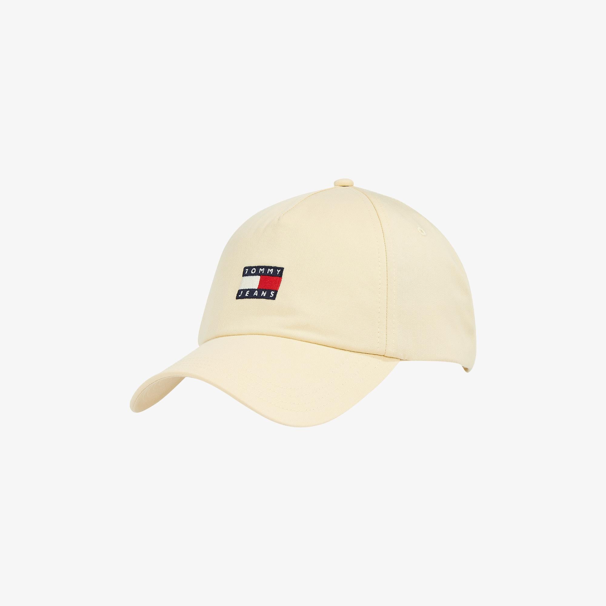 Tommy Hilfiger Heritage Core 5 Panel Kadın Krem Şapka
