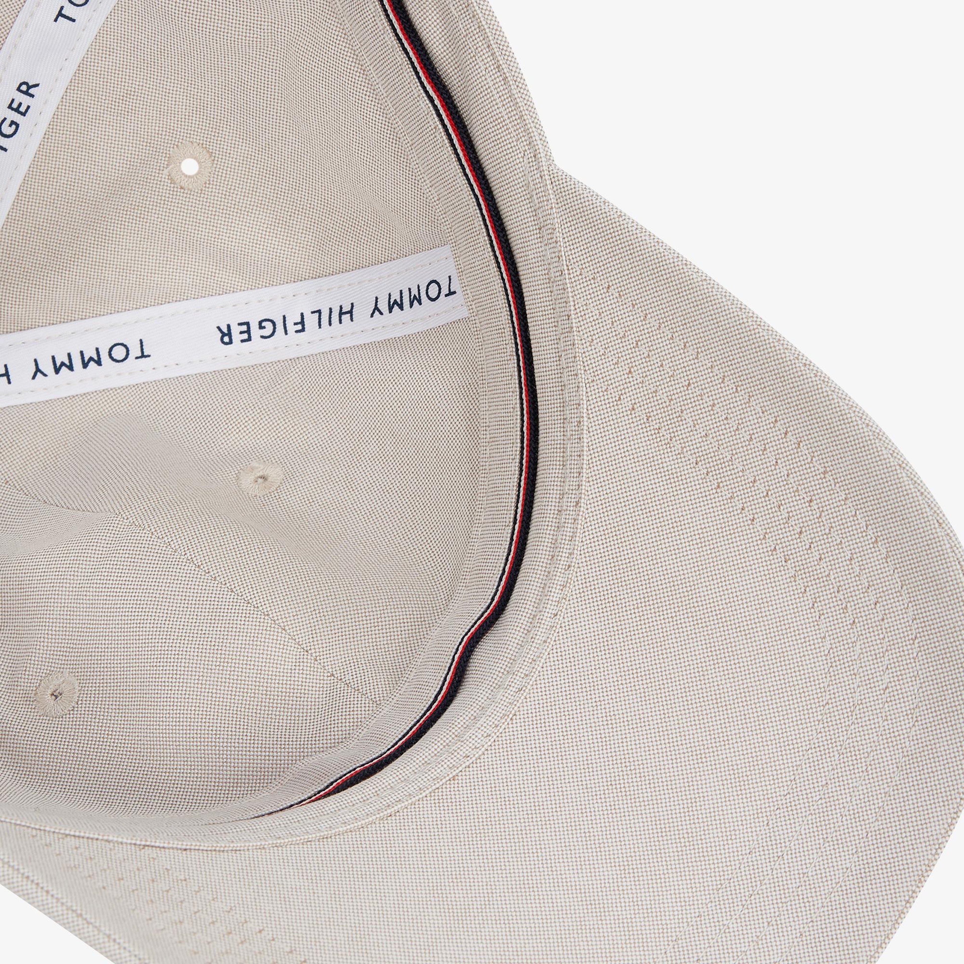 Tommy Hilfiger Flag Oxford 6 Panel Erkek Bej Şapka