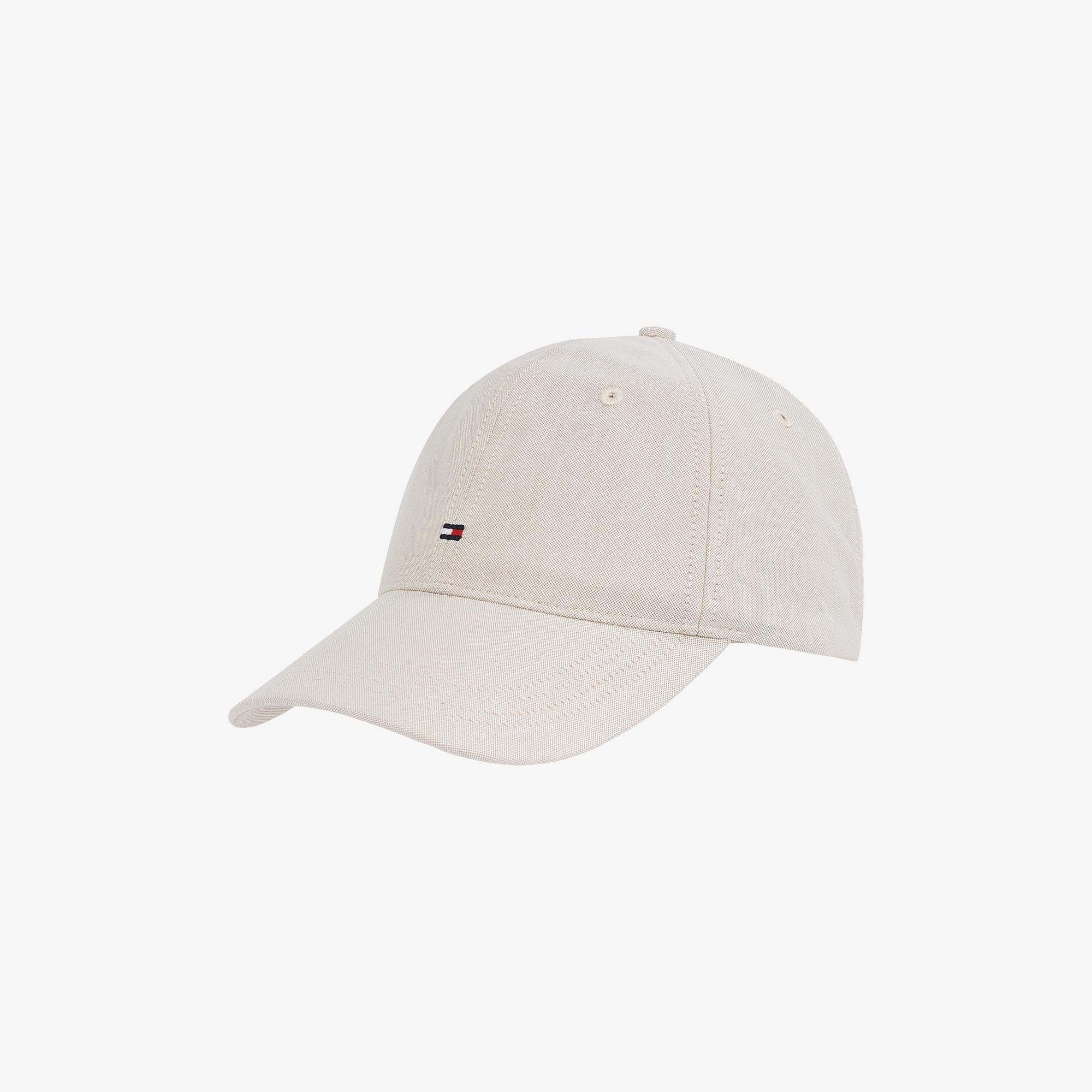 Tommy Hilfiger Flag Oxford 6 Panel Erkek Bej Şapka
