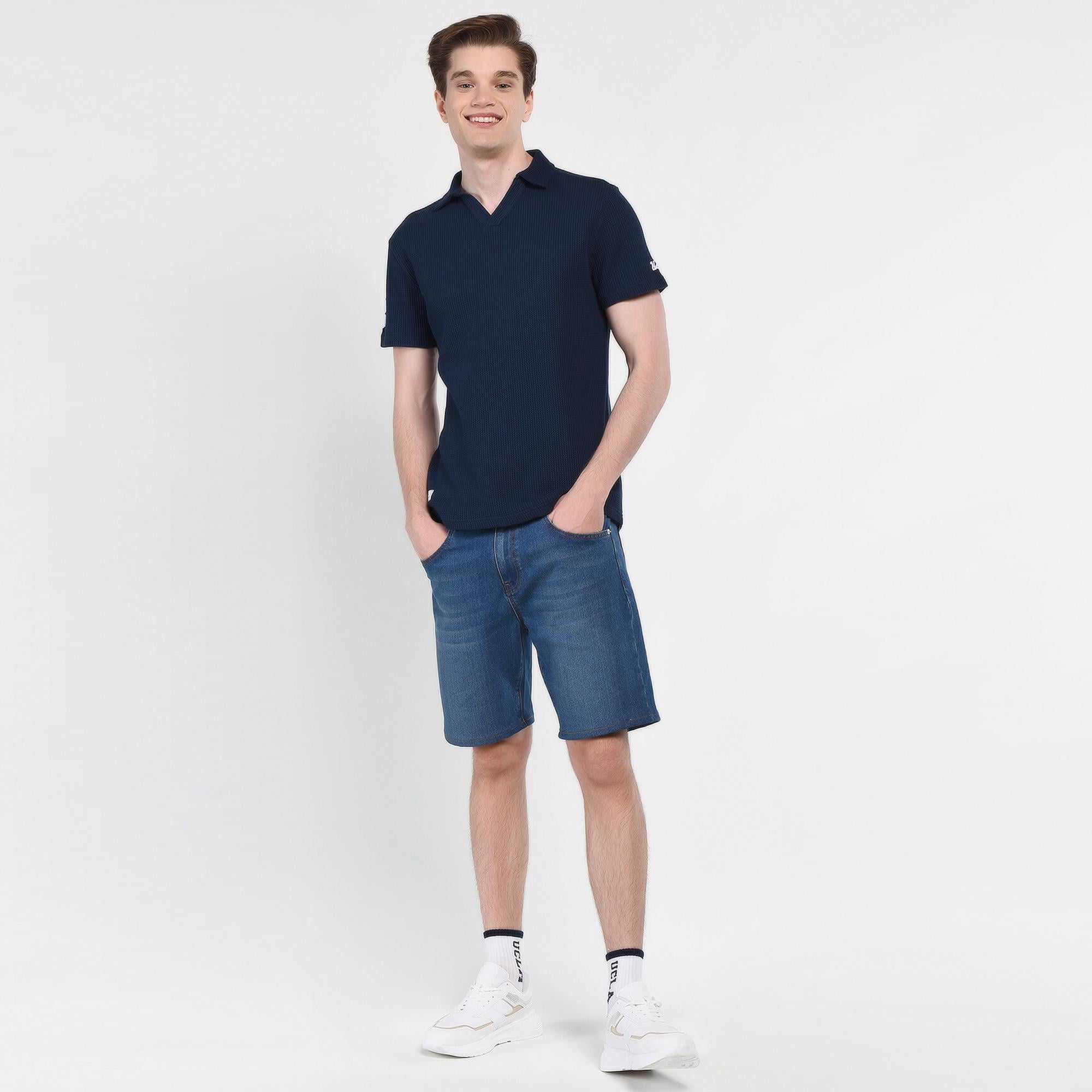 Ucla Russel Erkek Lacivert T-Shirt