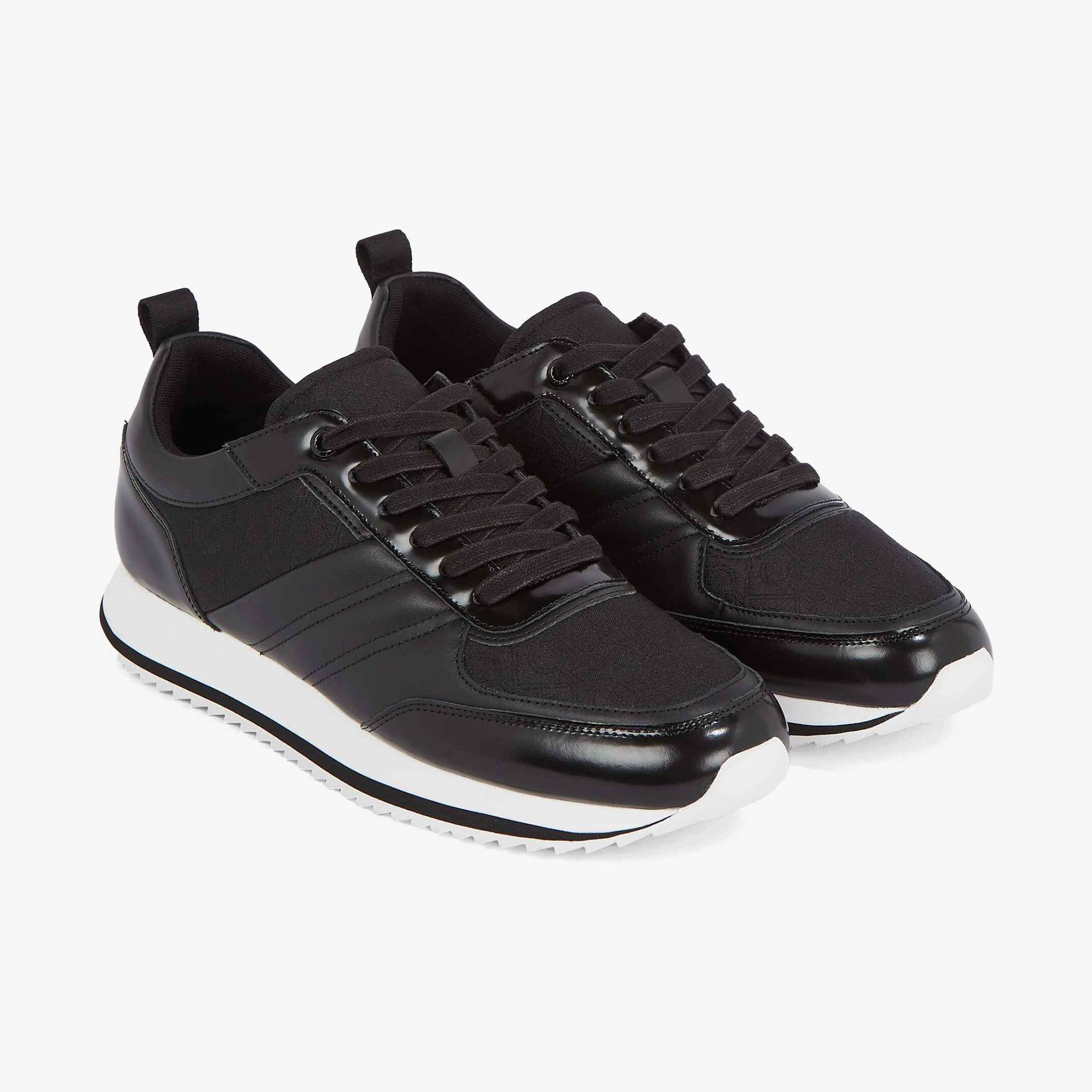 Calvin Klein Retro Runner Erkek Siyah Sneaker