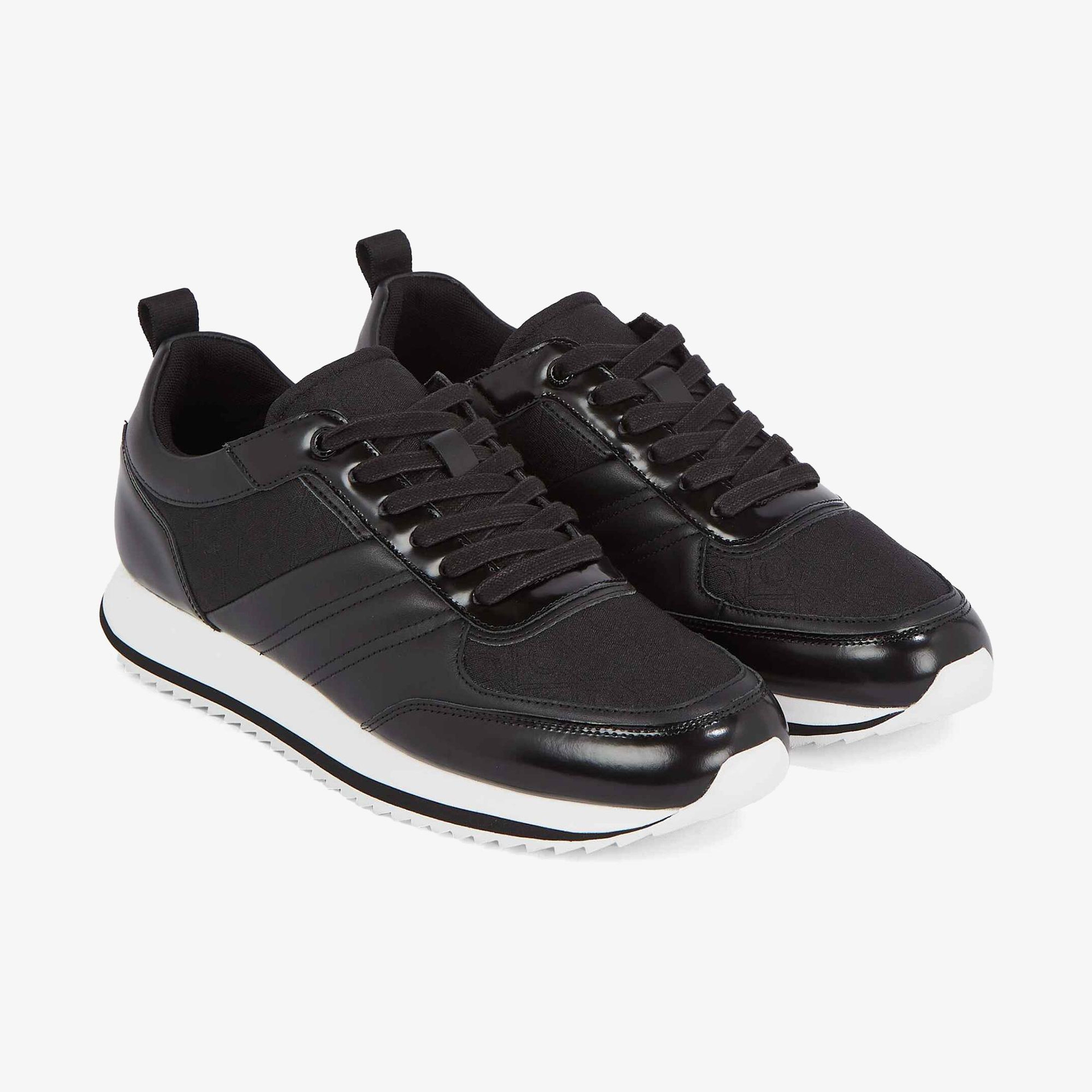 Calvin Klein Retro Runner Erkek Siyah Sneaker