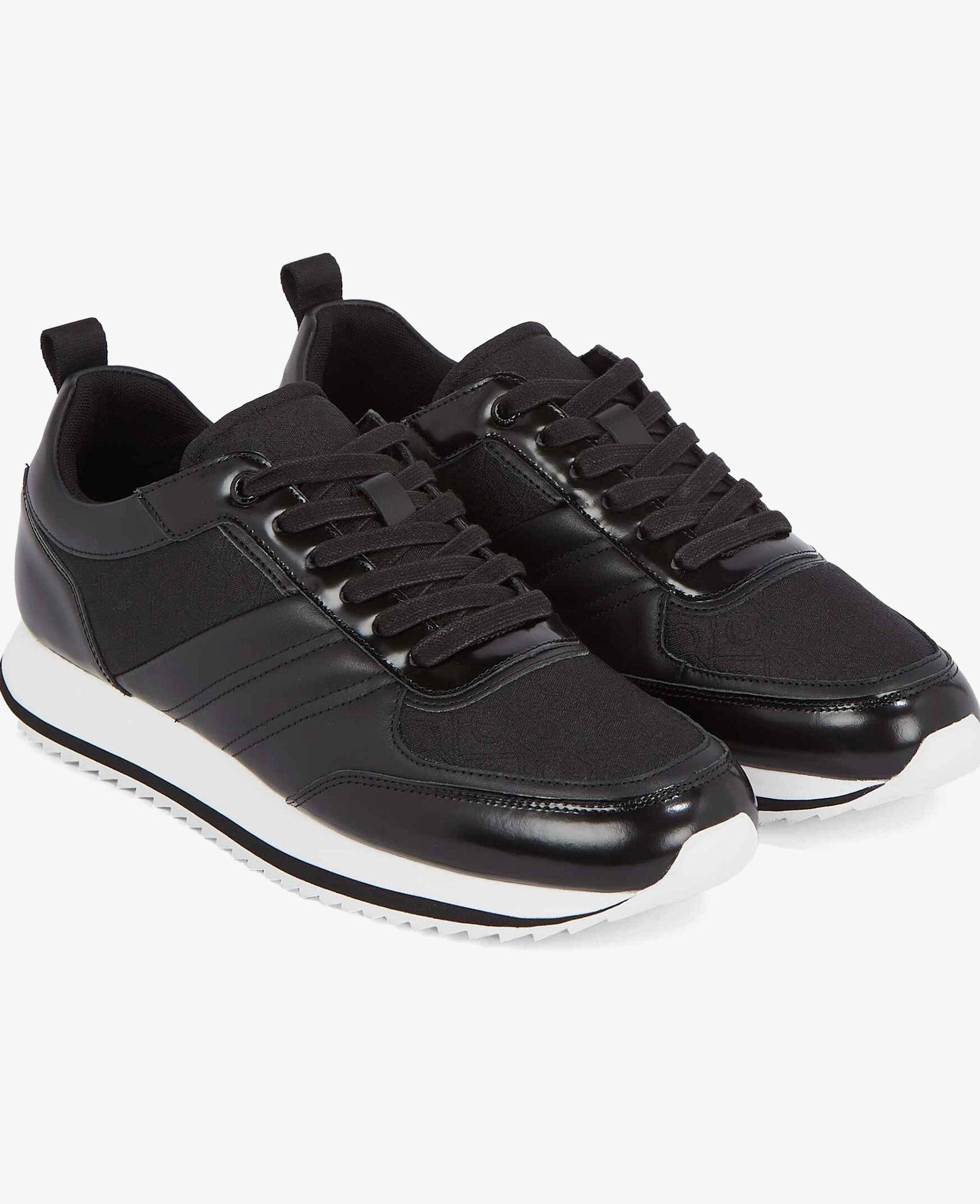 Calvin Klein Retro Runner Erkek Siyah Sneaker