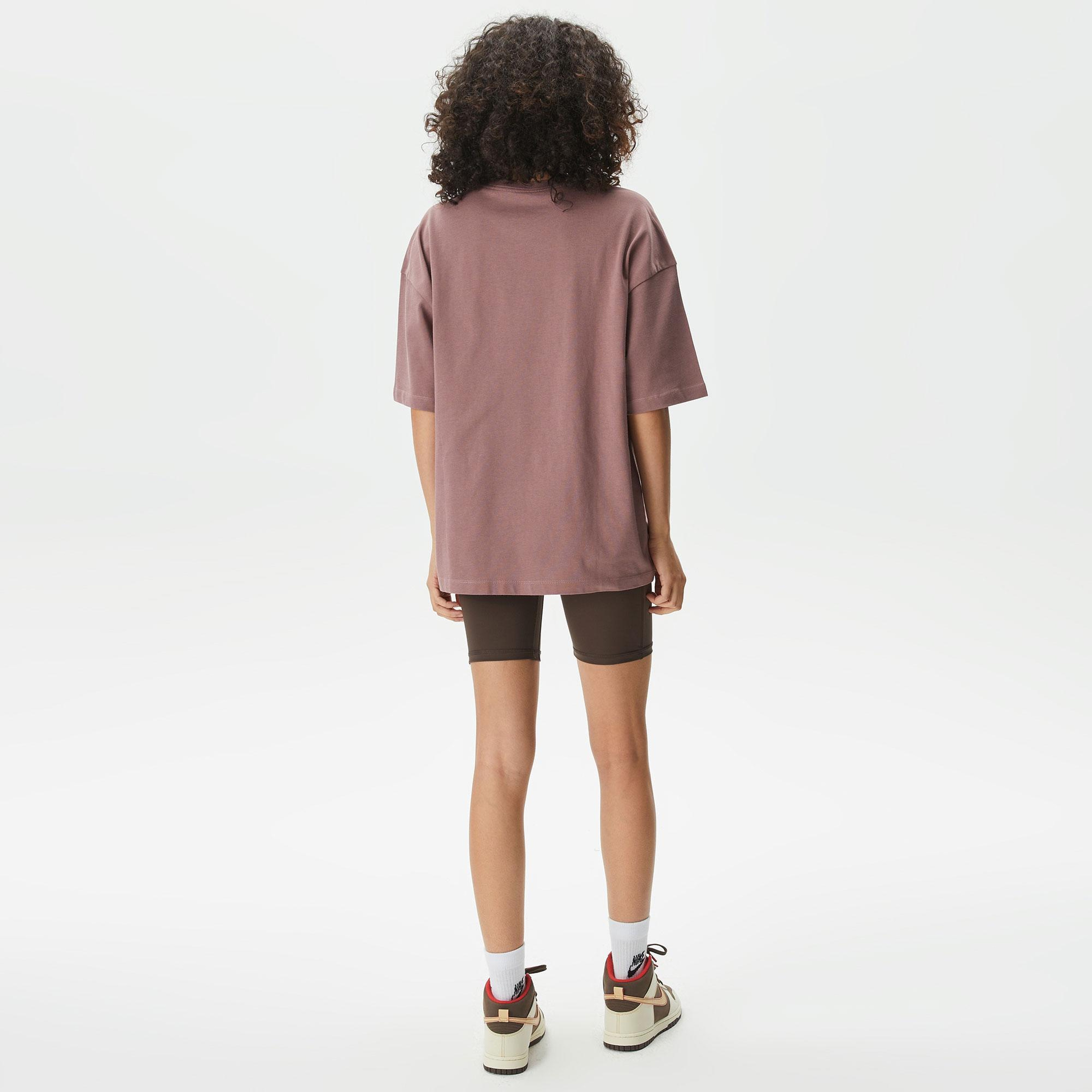 Nike Pro 365 18 cm High Rise Kadın Kahverengi Şort
