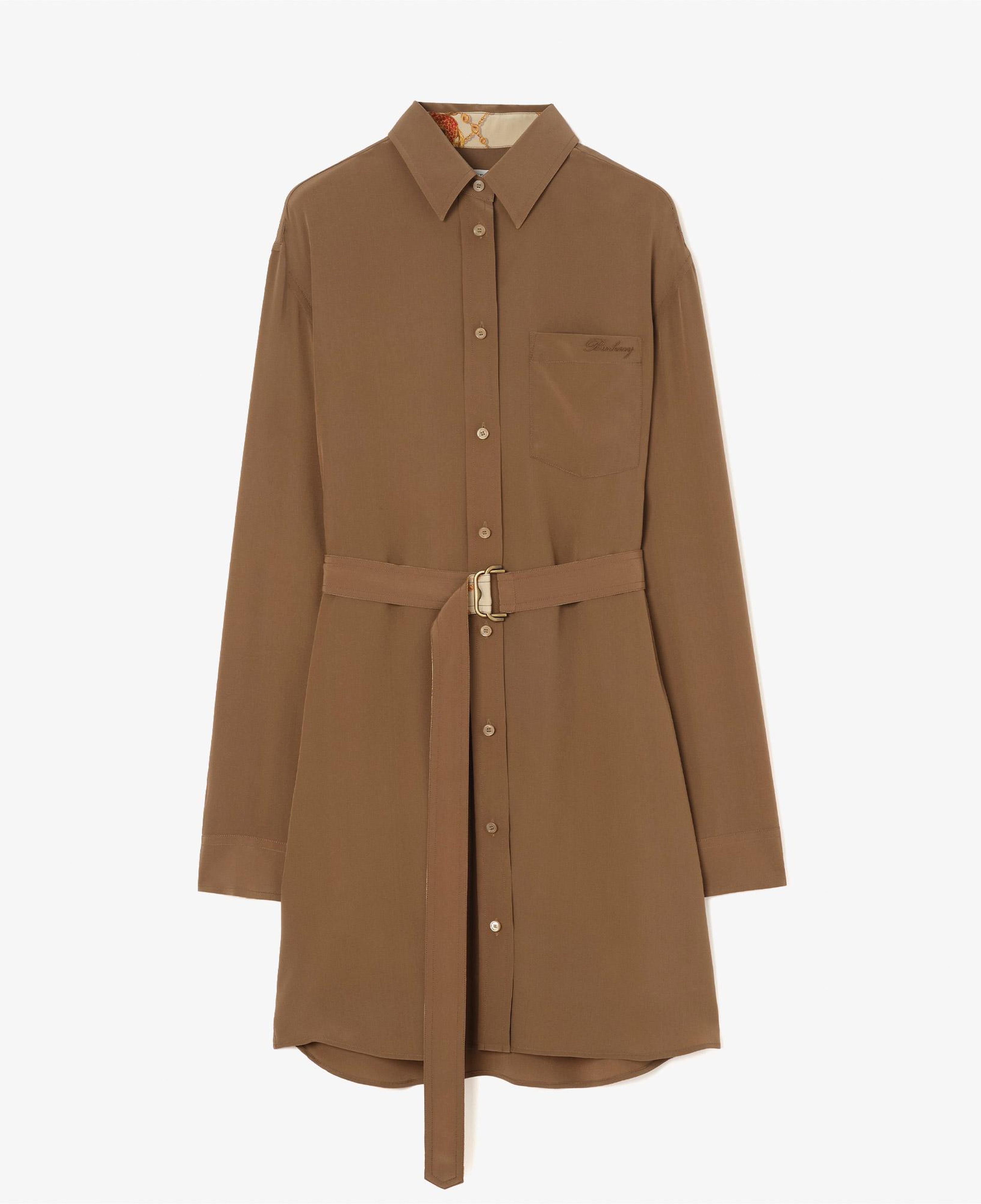 Burberry Fiora Kadın Bej Elbise