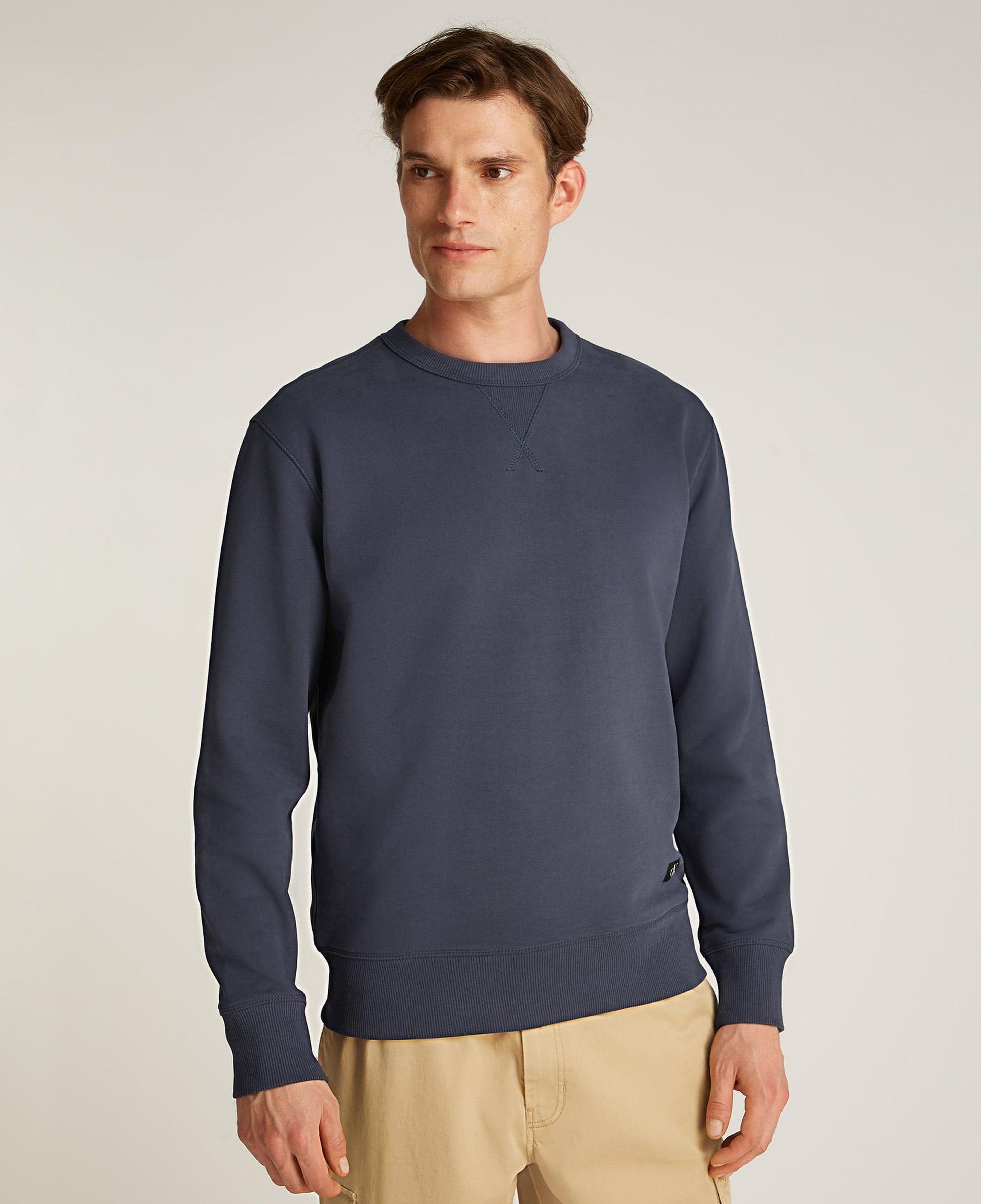 Calvin Klein Erkek Mavi Sweatshirt