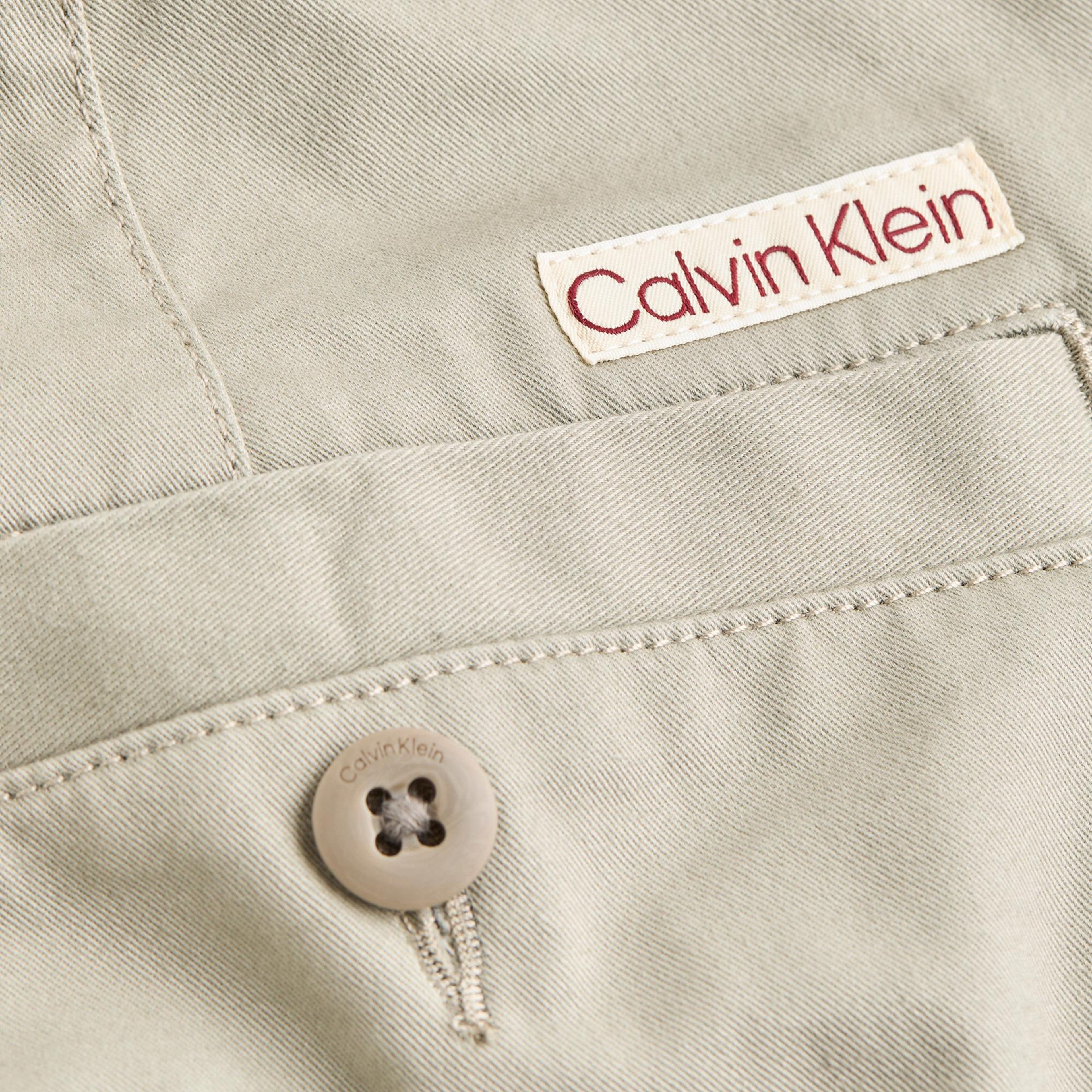 Calvin Klein Bermuda Erkek Gri Şort