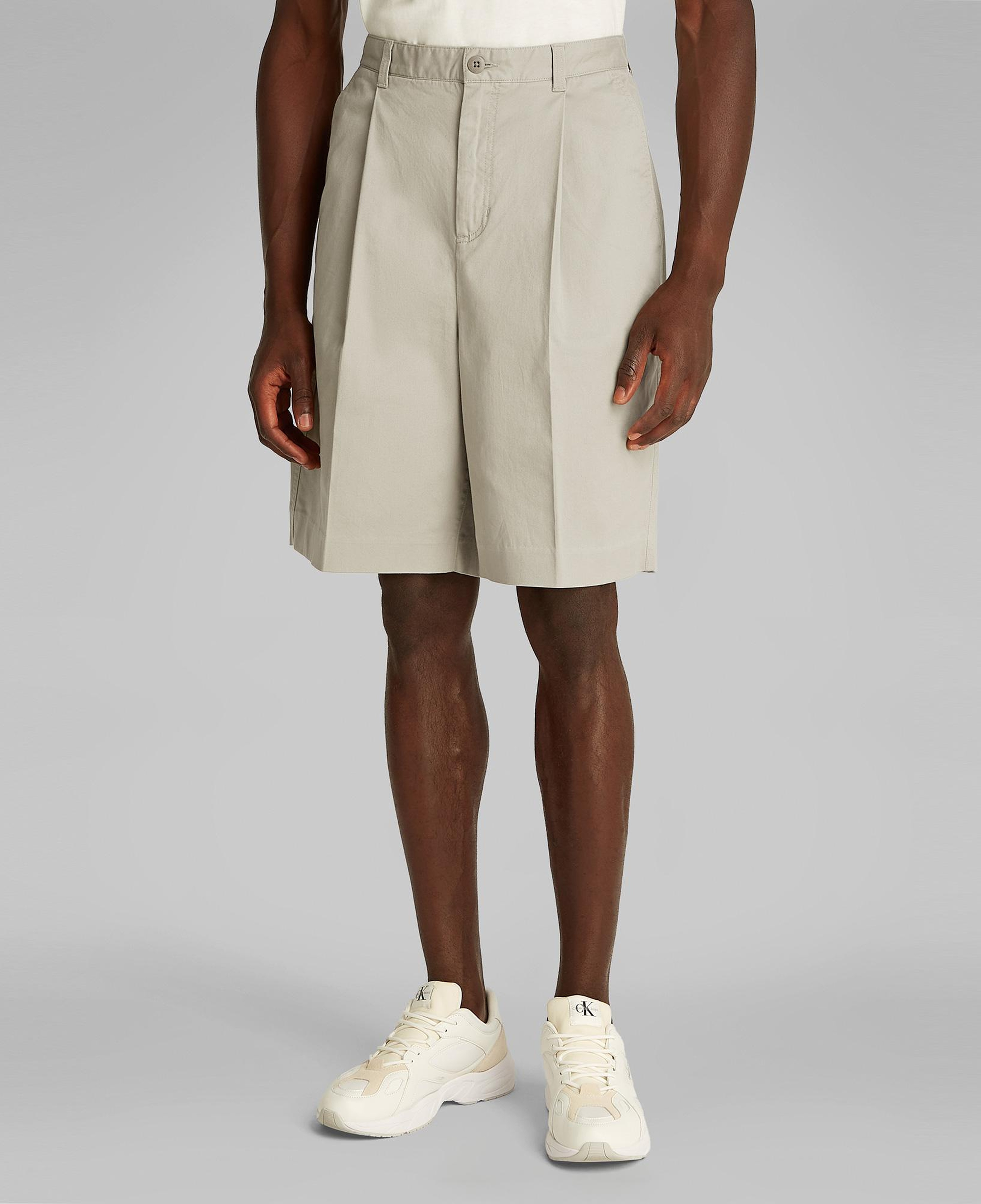 Calvin Klein Bermuda Erkek Gri Şort