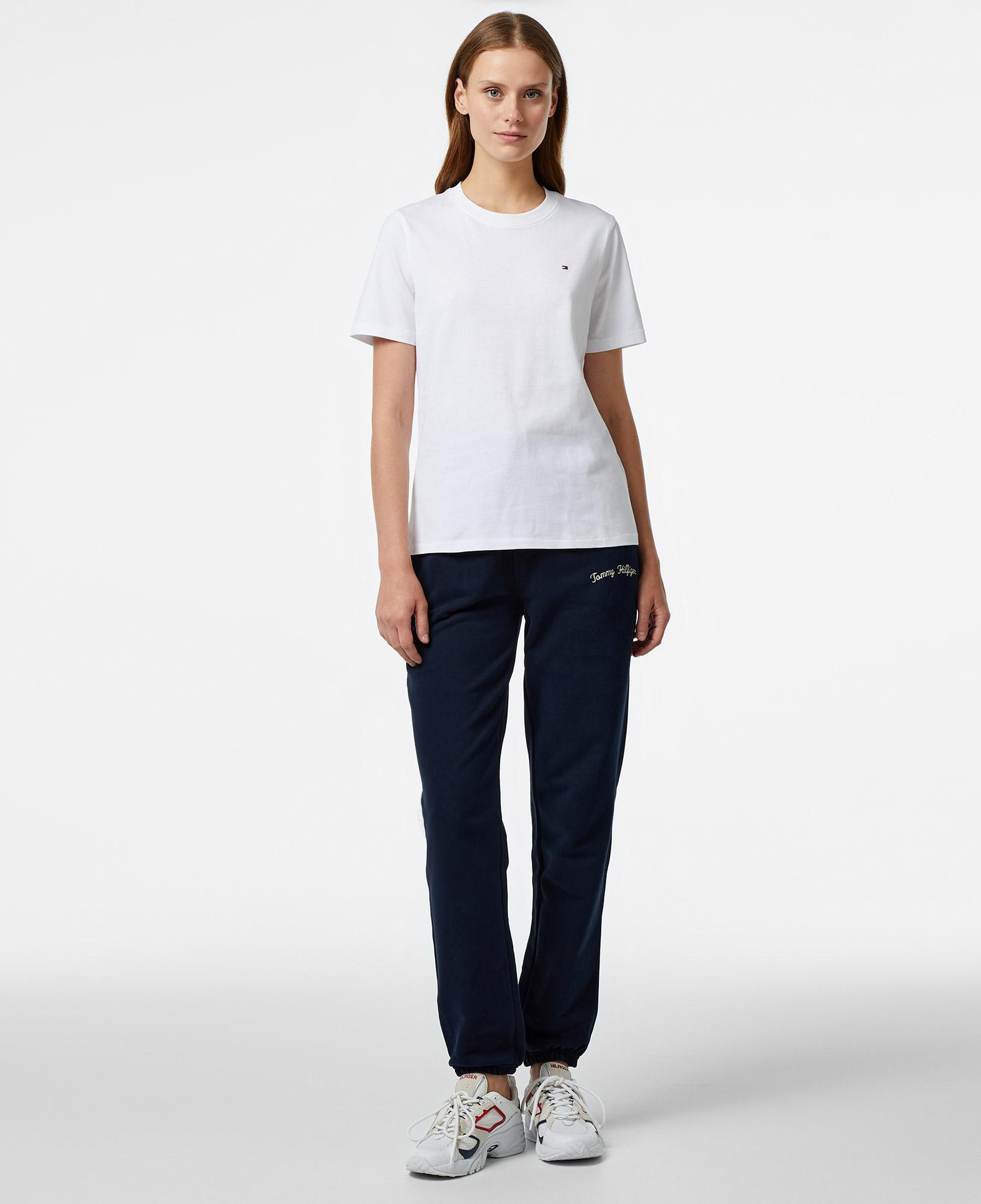 Tommy Hilfiger Modern Regular Kadın Beyaz T-Shirt