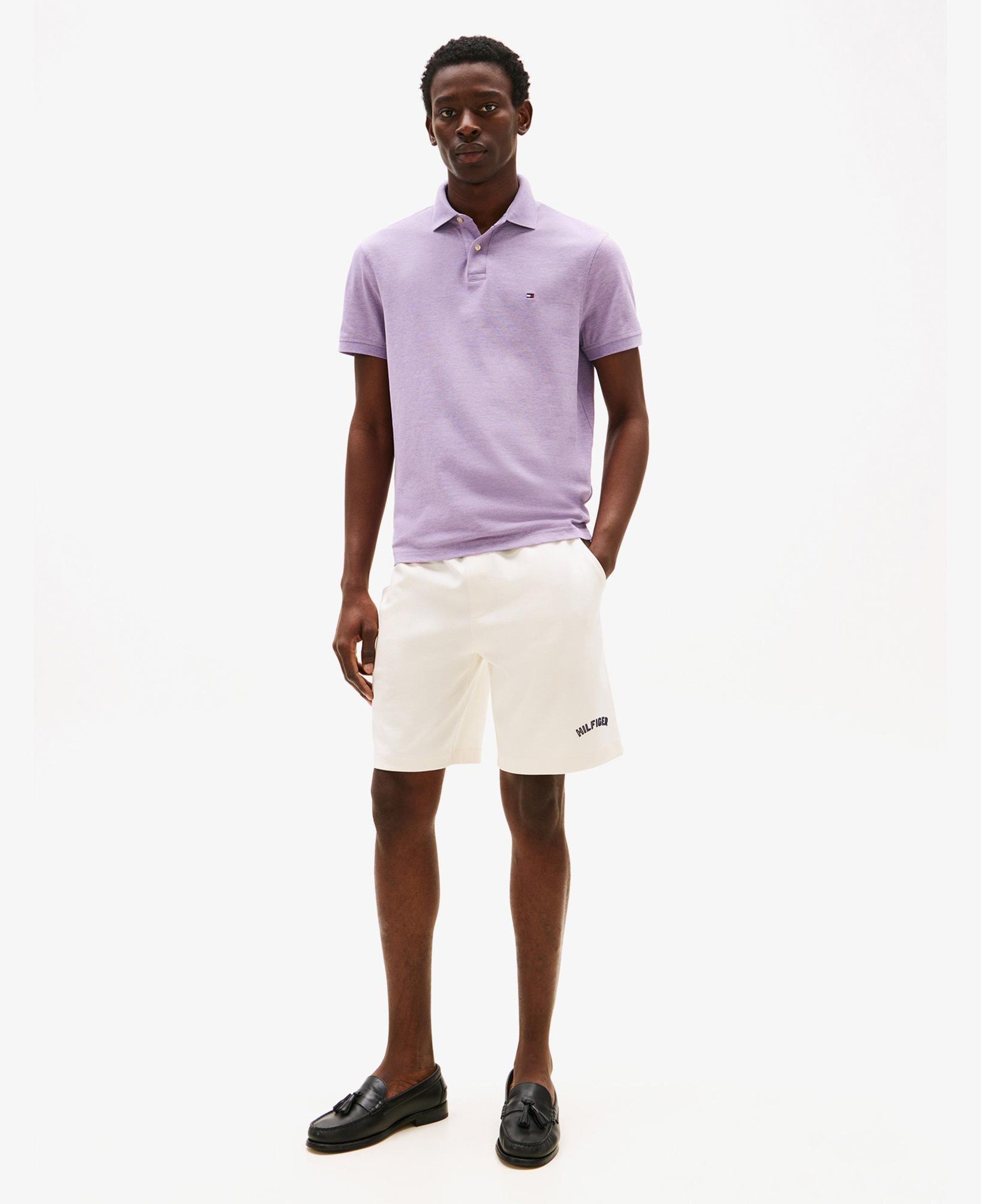 Tommy Hilfiger 1985 Regular Erkek Mor Polo