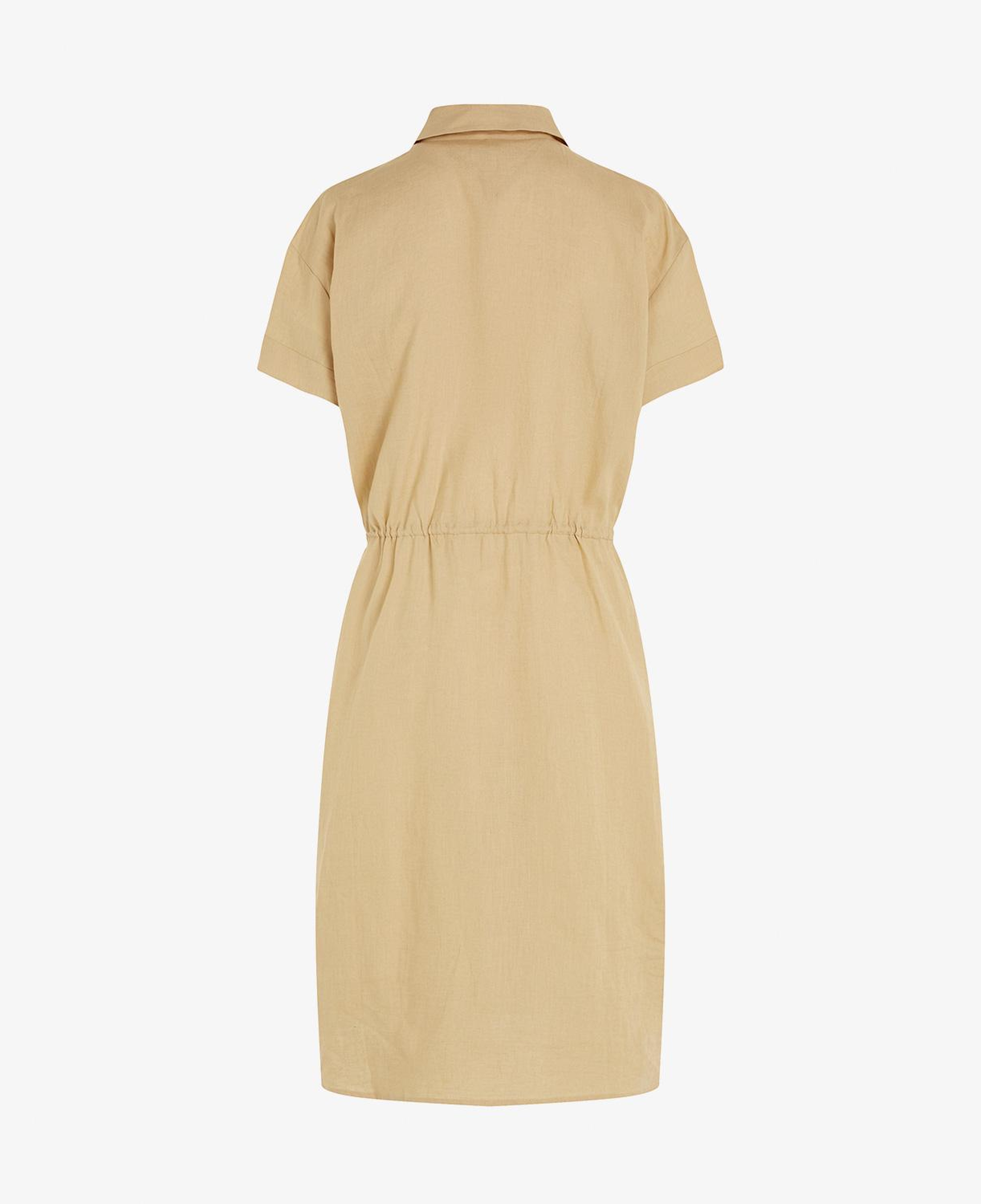 Tommy Hilfiger Midi Kadın Bej Elbise