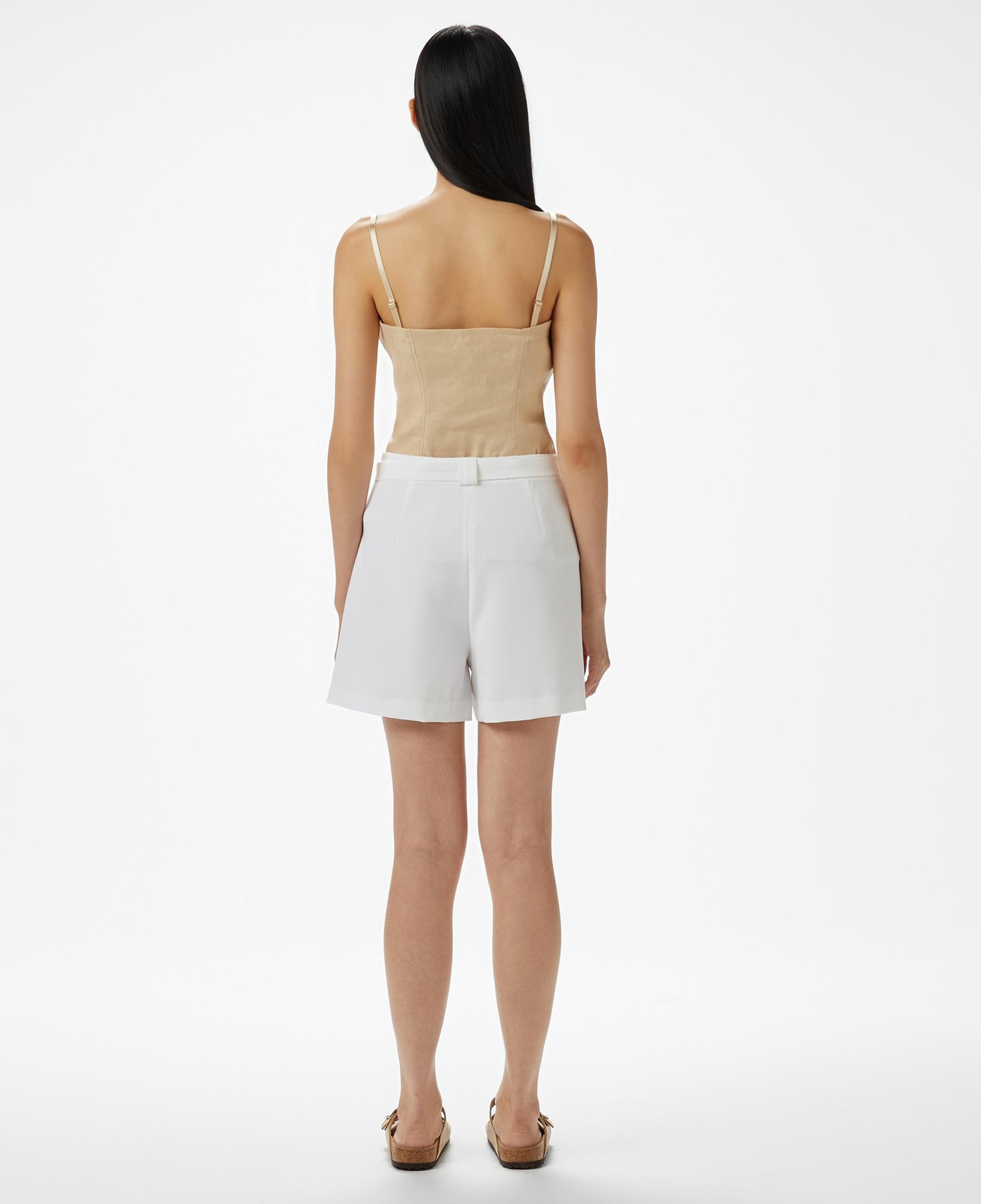Guess New Valentina Short  Kadın Beyaz Şort