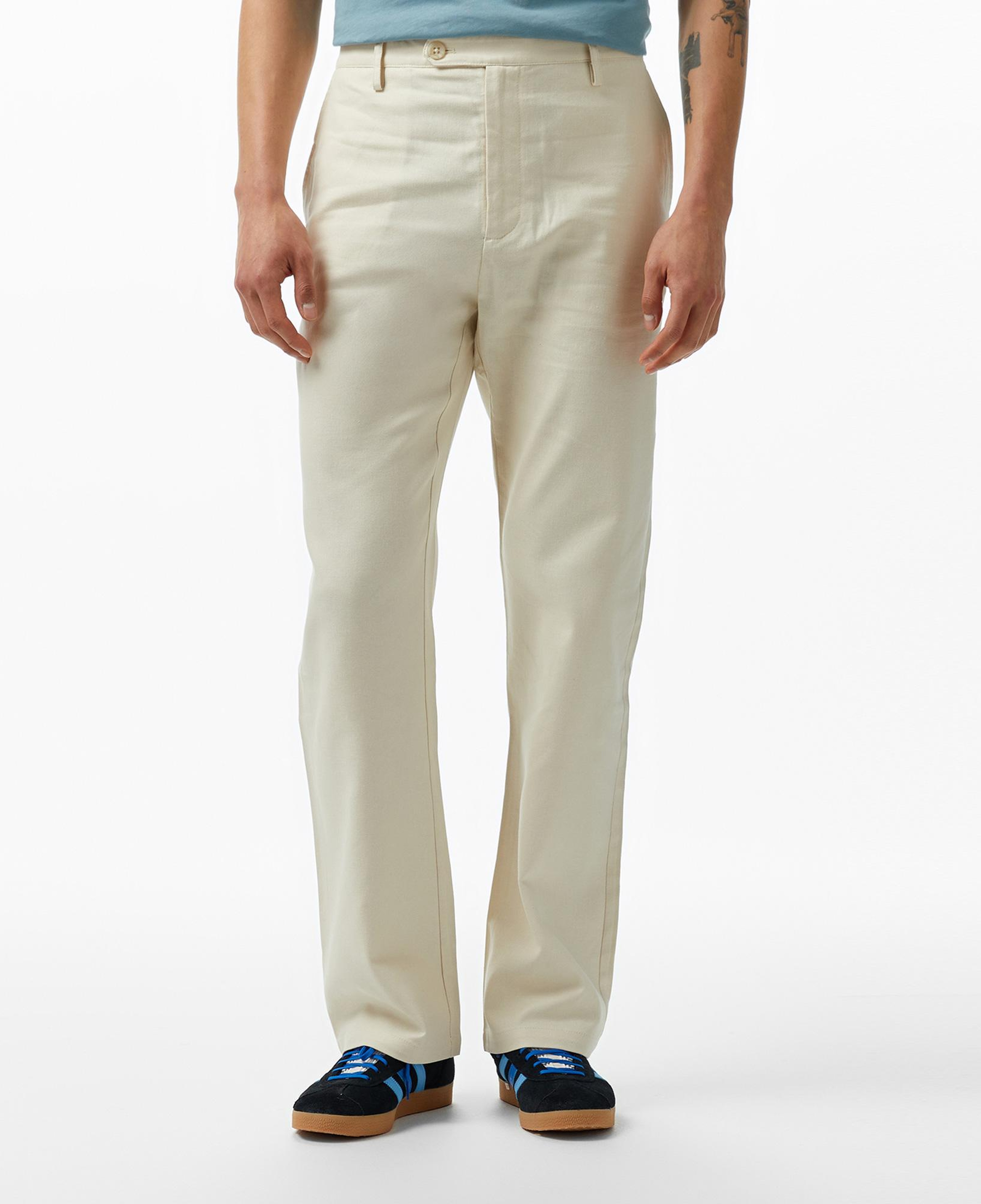 Guess Saharian Twill Erkek Krem Pantolon