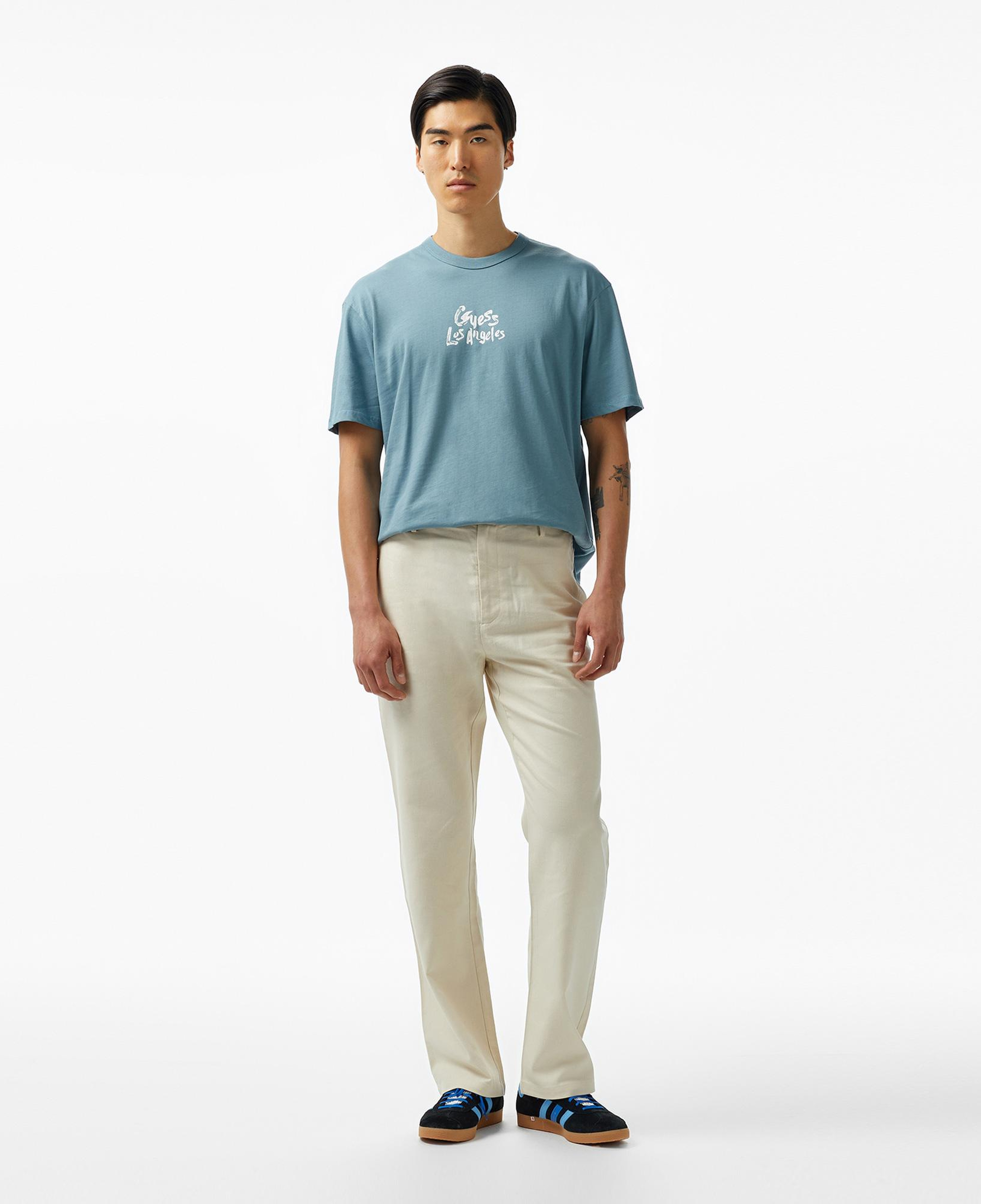 Guess Saharian Twill Erkek Krem Pantolon