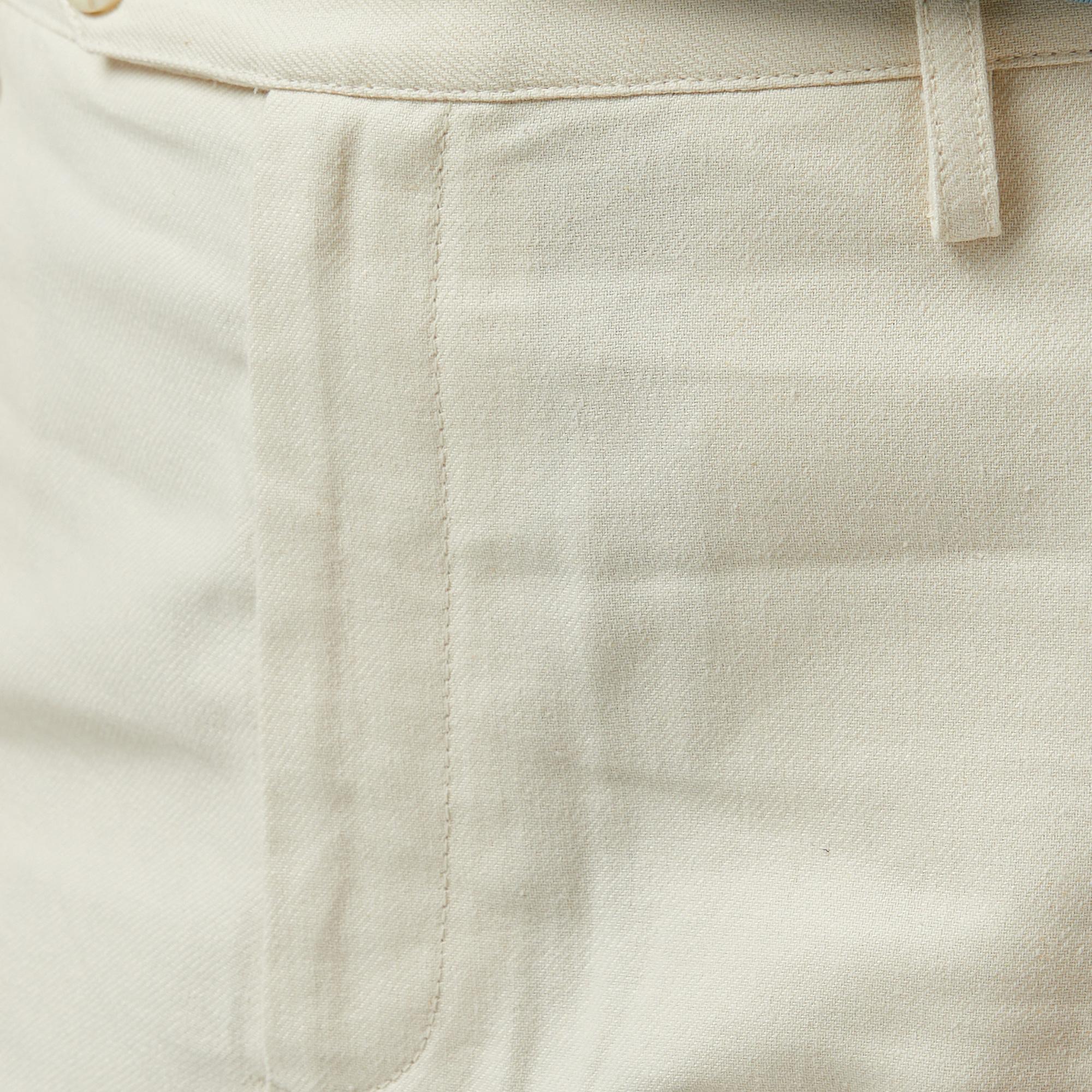 Guess Saharian Twill Erkek Krem Pantolon