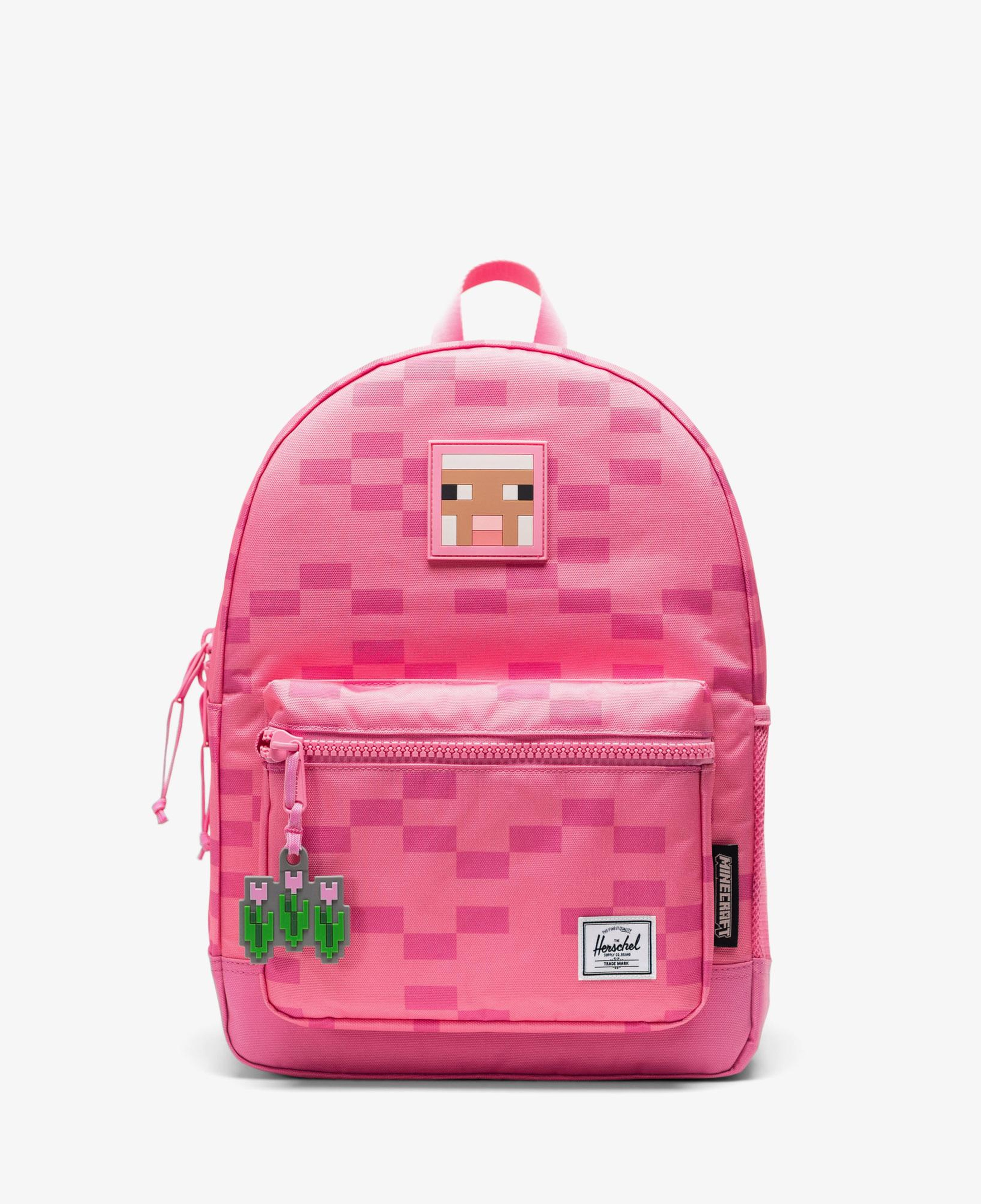 Herschel x Minecraft Heritage Çocuk Pembe Sırt Çantası