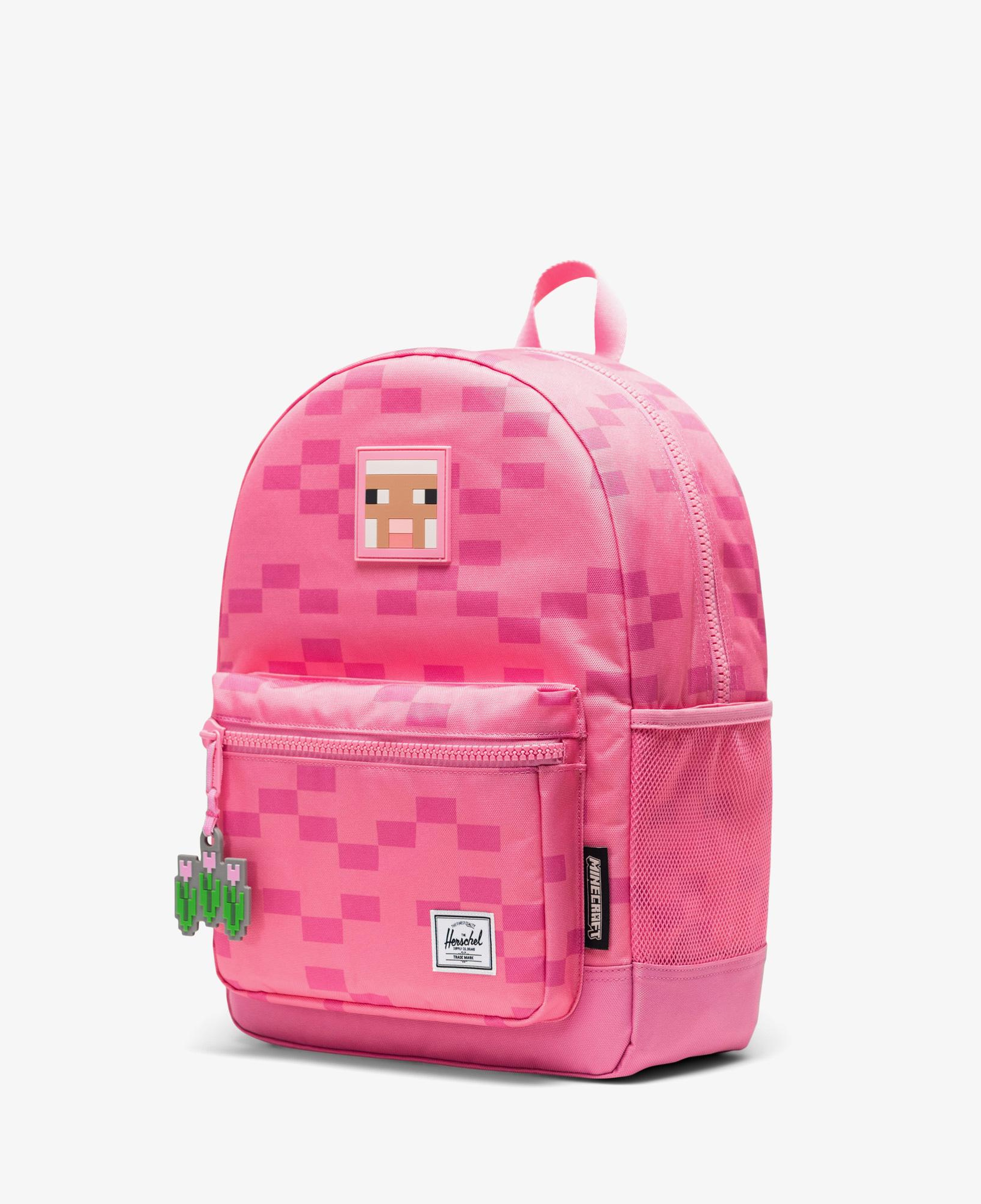 Herschel x Minecraft Heritage Çocuk Pembe Sırt Çantası