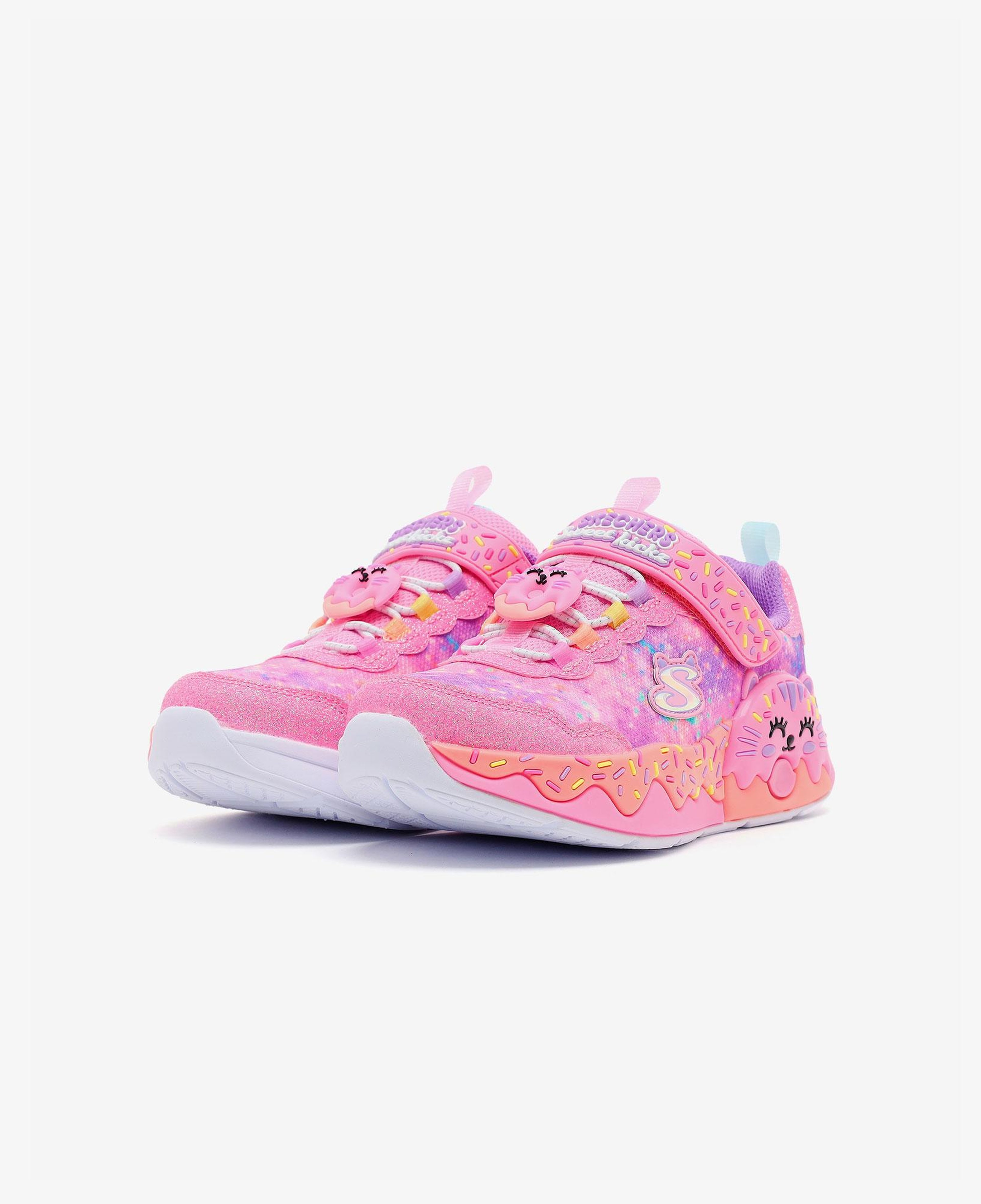 Skechers Donut Kitty Çocuk Pembe Spor Ayakkabı