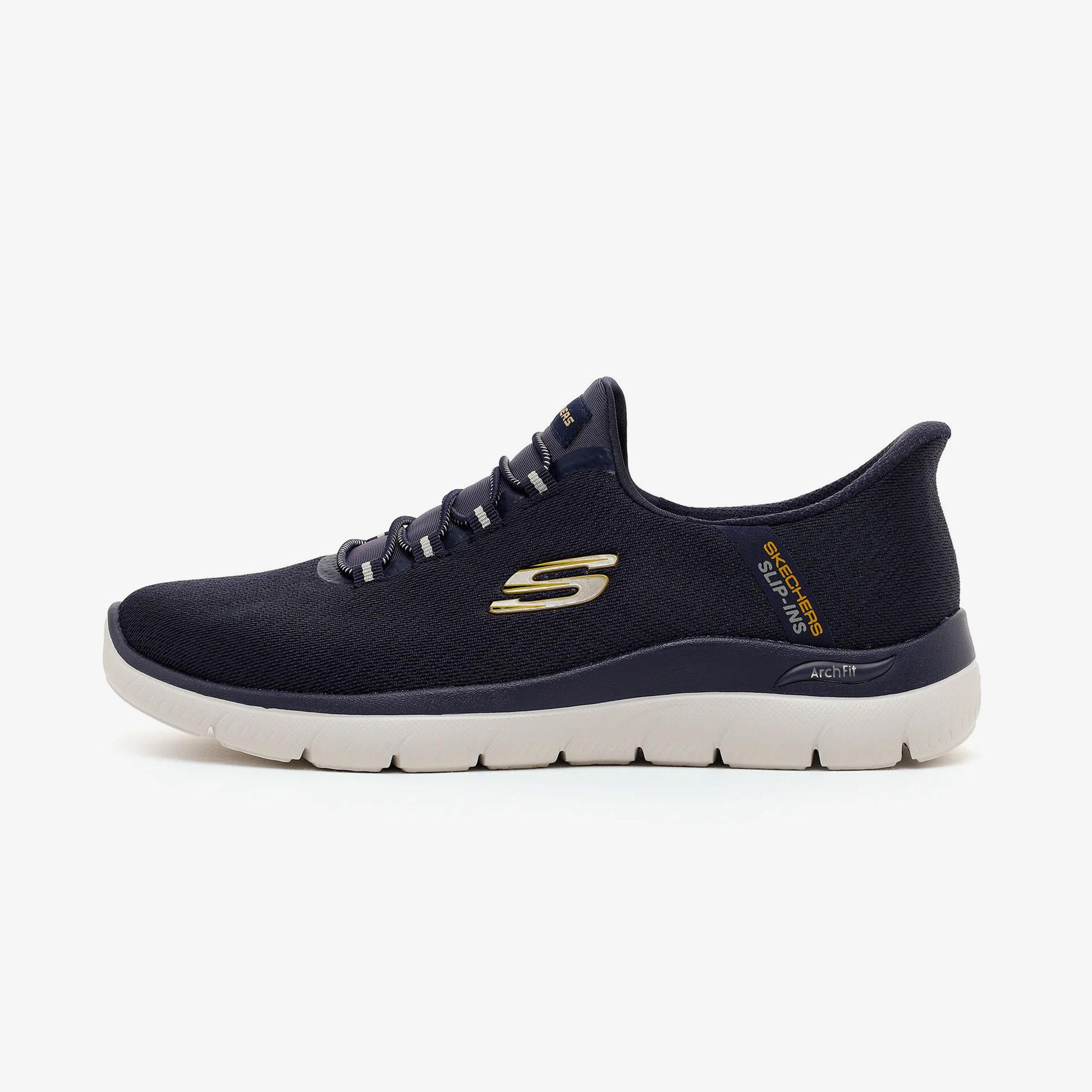 Skechers Arch Fit Summits Erkek Lacivert Spor Ayakkabı