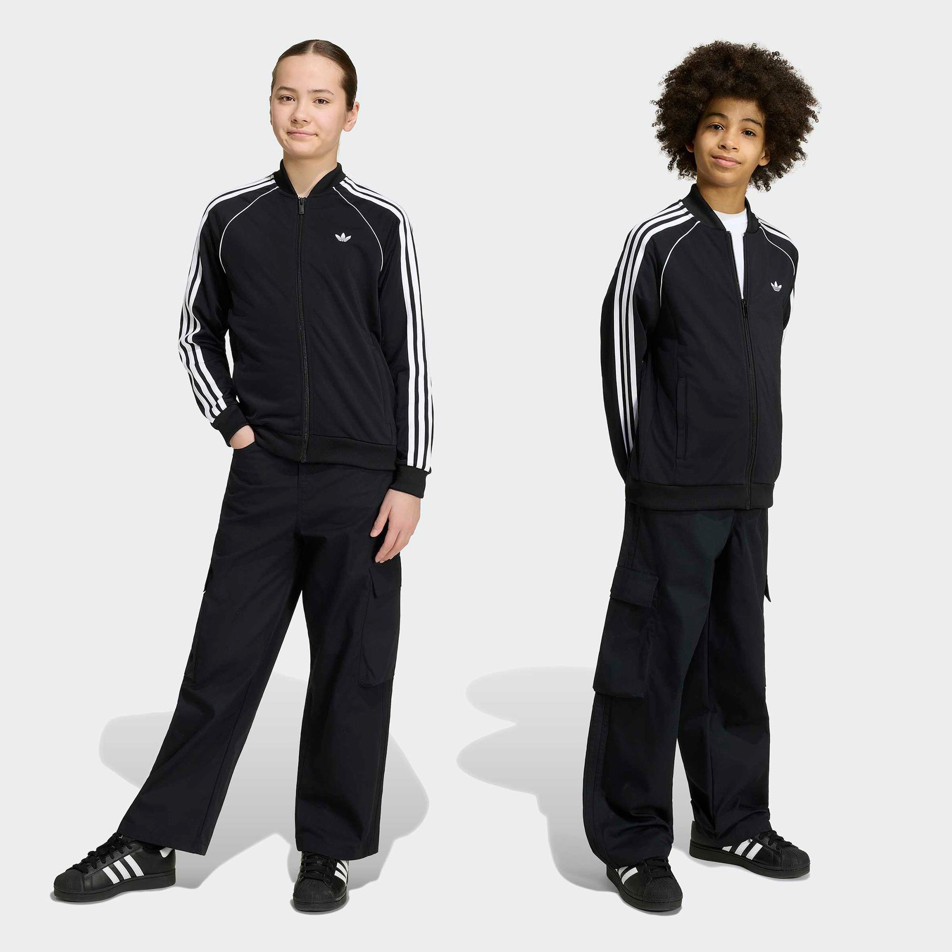 adidas Os Cargo Pt Çocuk Siyah Eşofman Altı