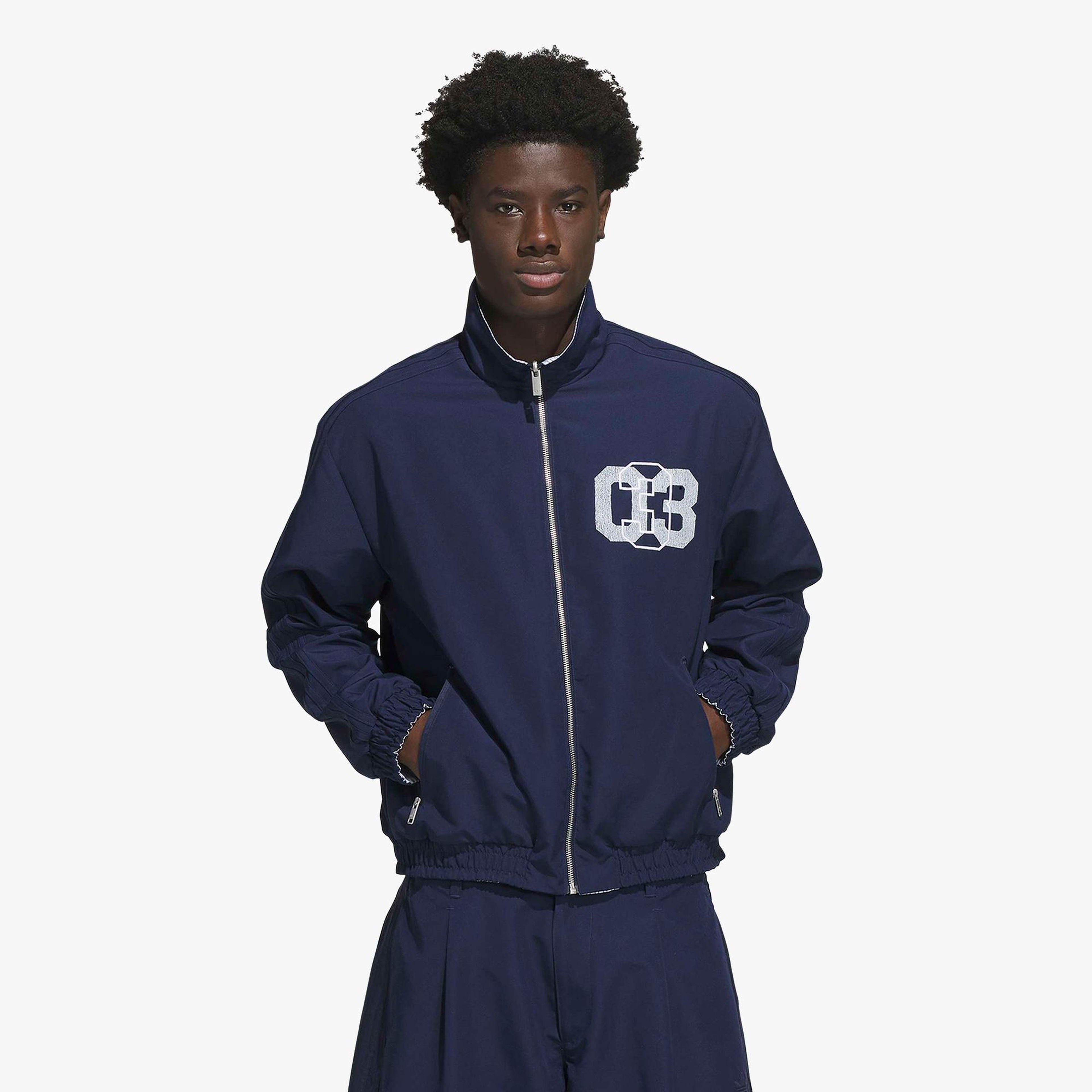 adidas Firebird Coach Erkek Lacivert Ceket
