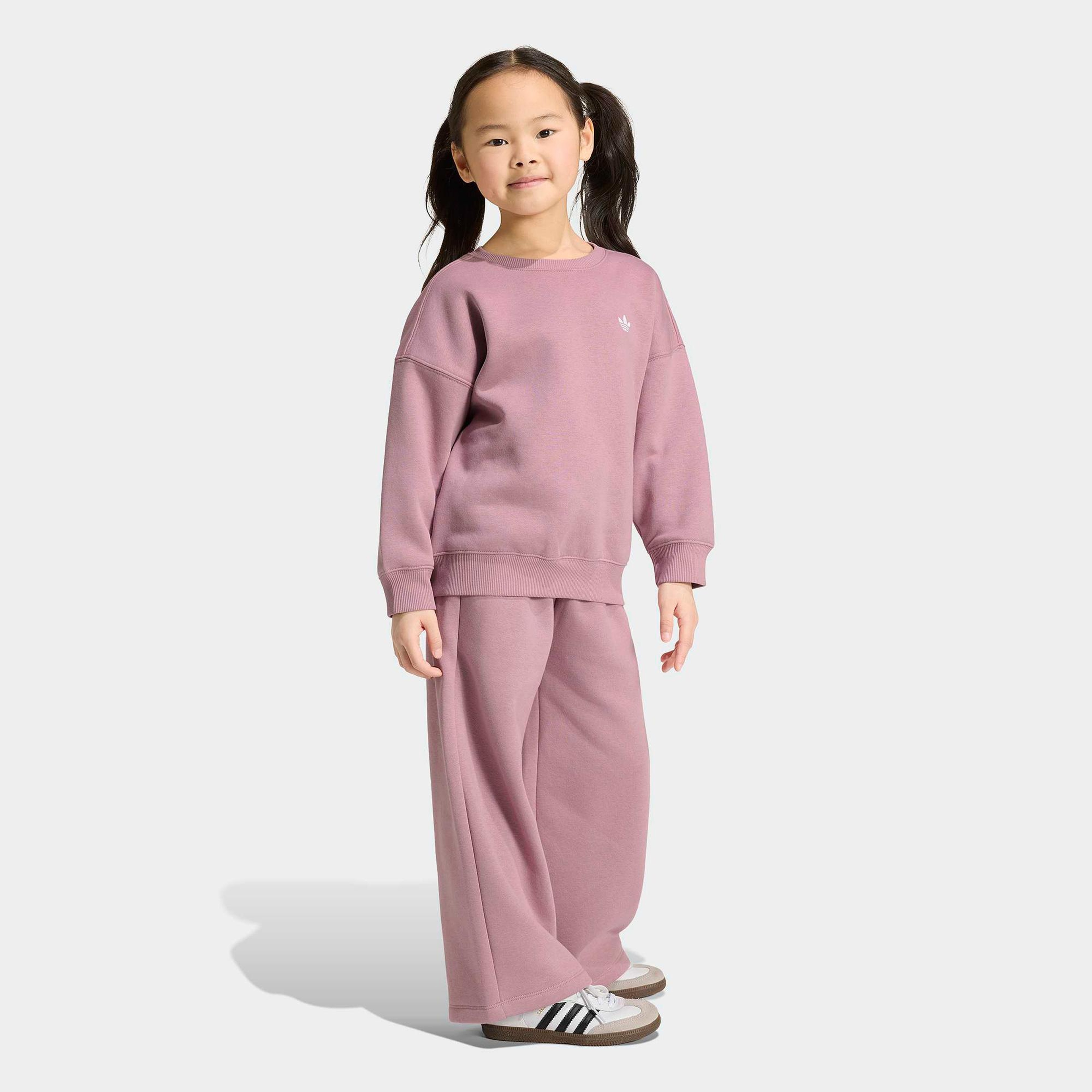 adidas Crew Set Çocuk Siyah Eşofman Takımı