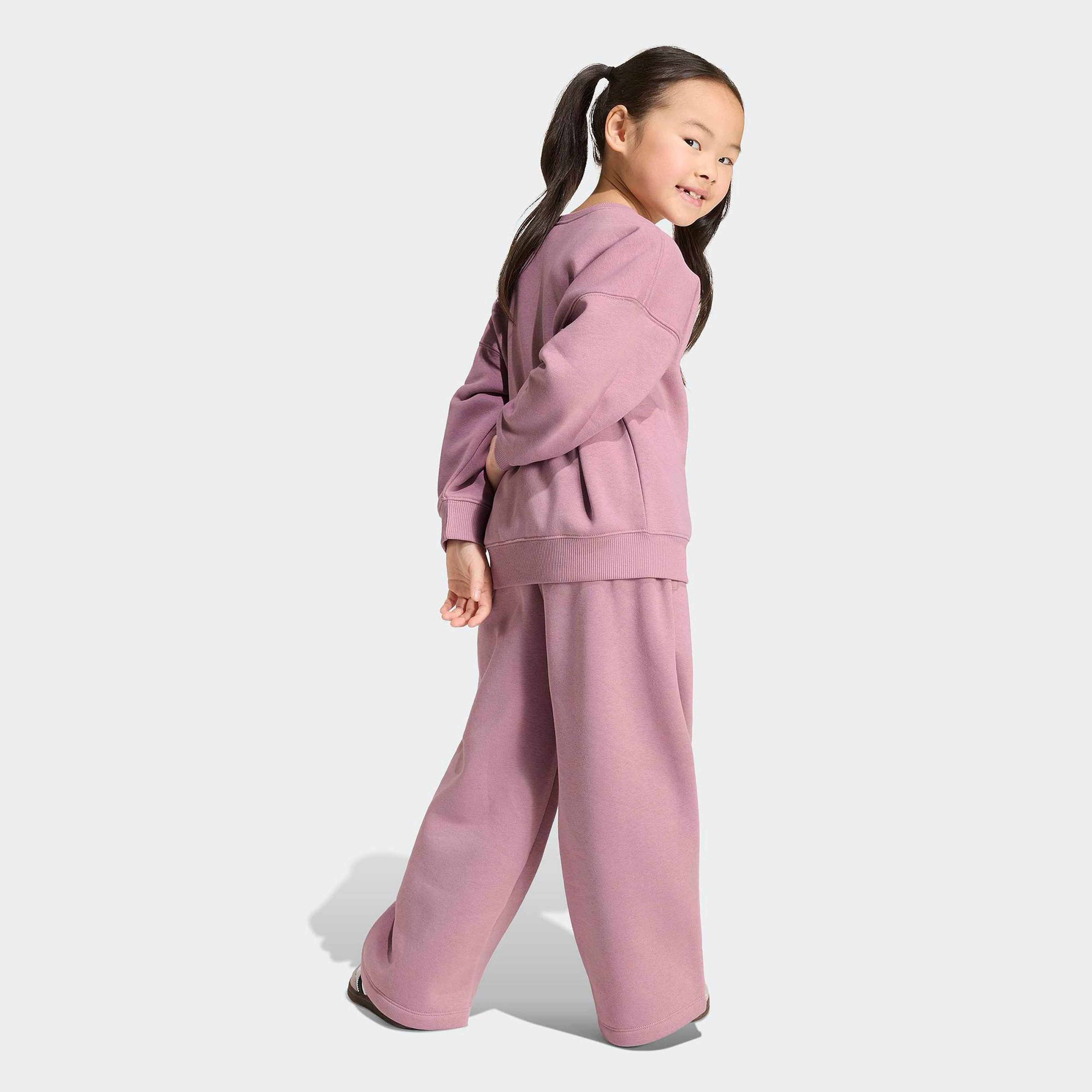 adidas Crew Set Çocuk Siyah Eşofman Takımı