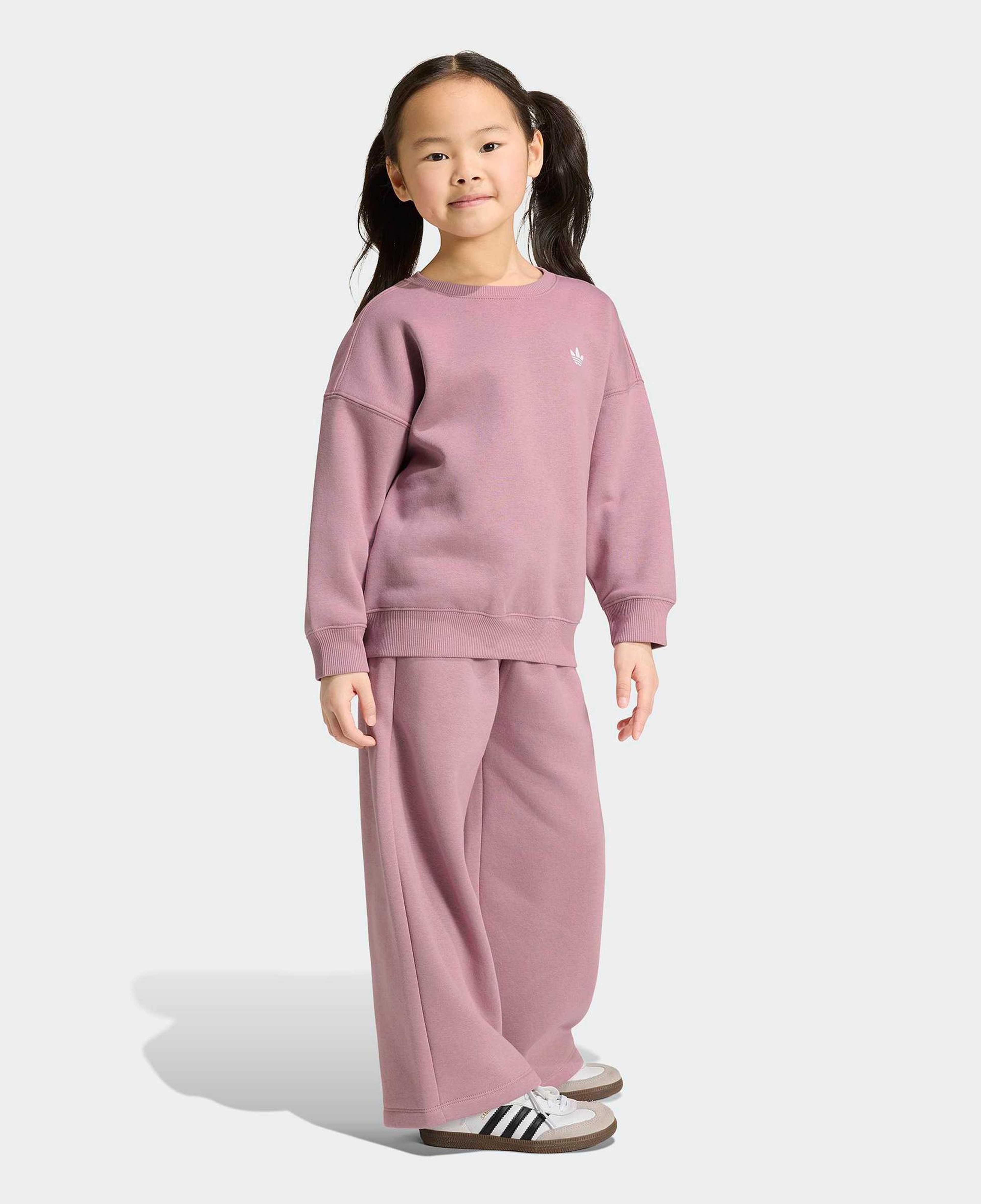 adidas Crew Set Çocuk Siyah Eşofman Takımı