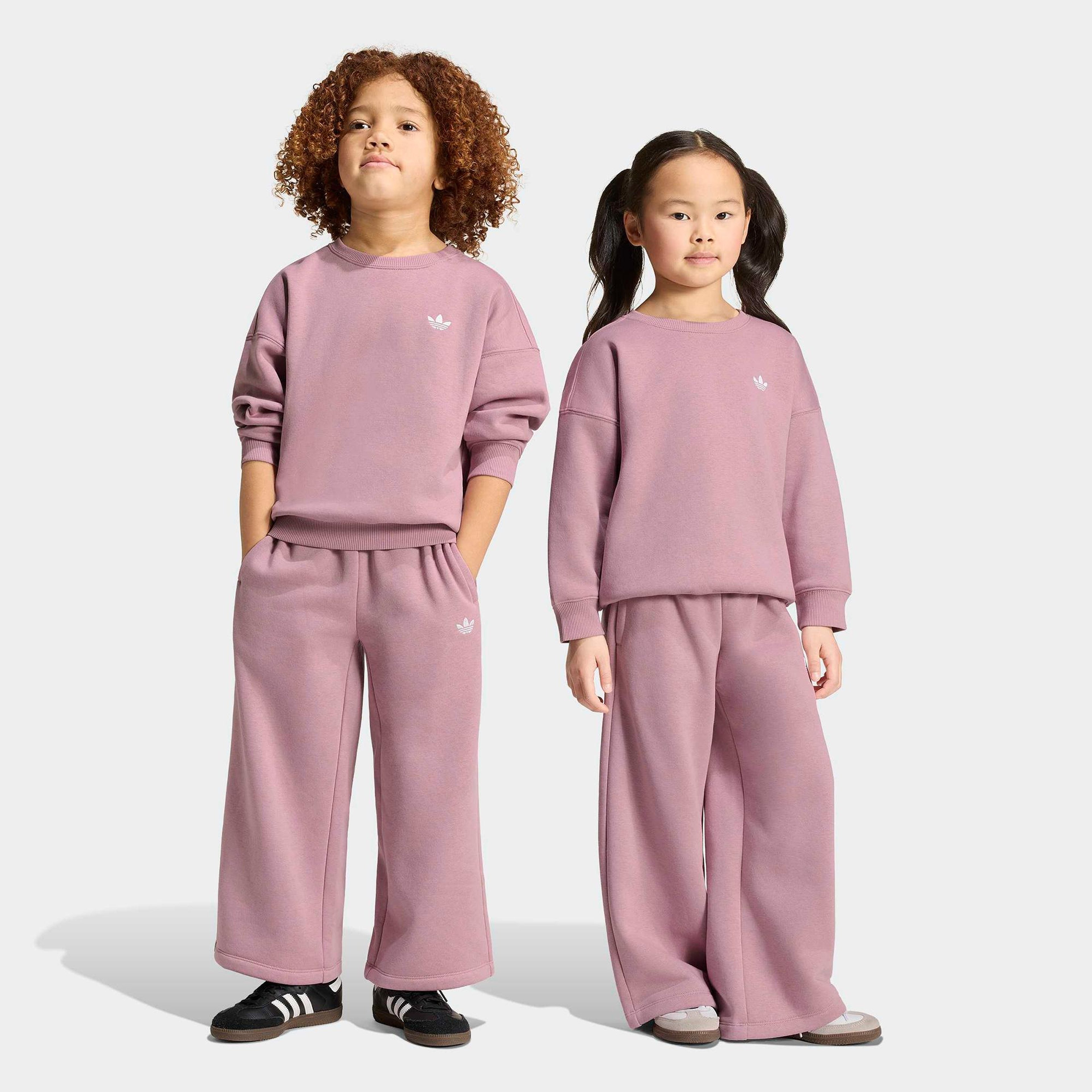 adidas Crew Set Çocuk Siyah Eşofman Takımı