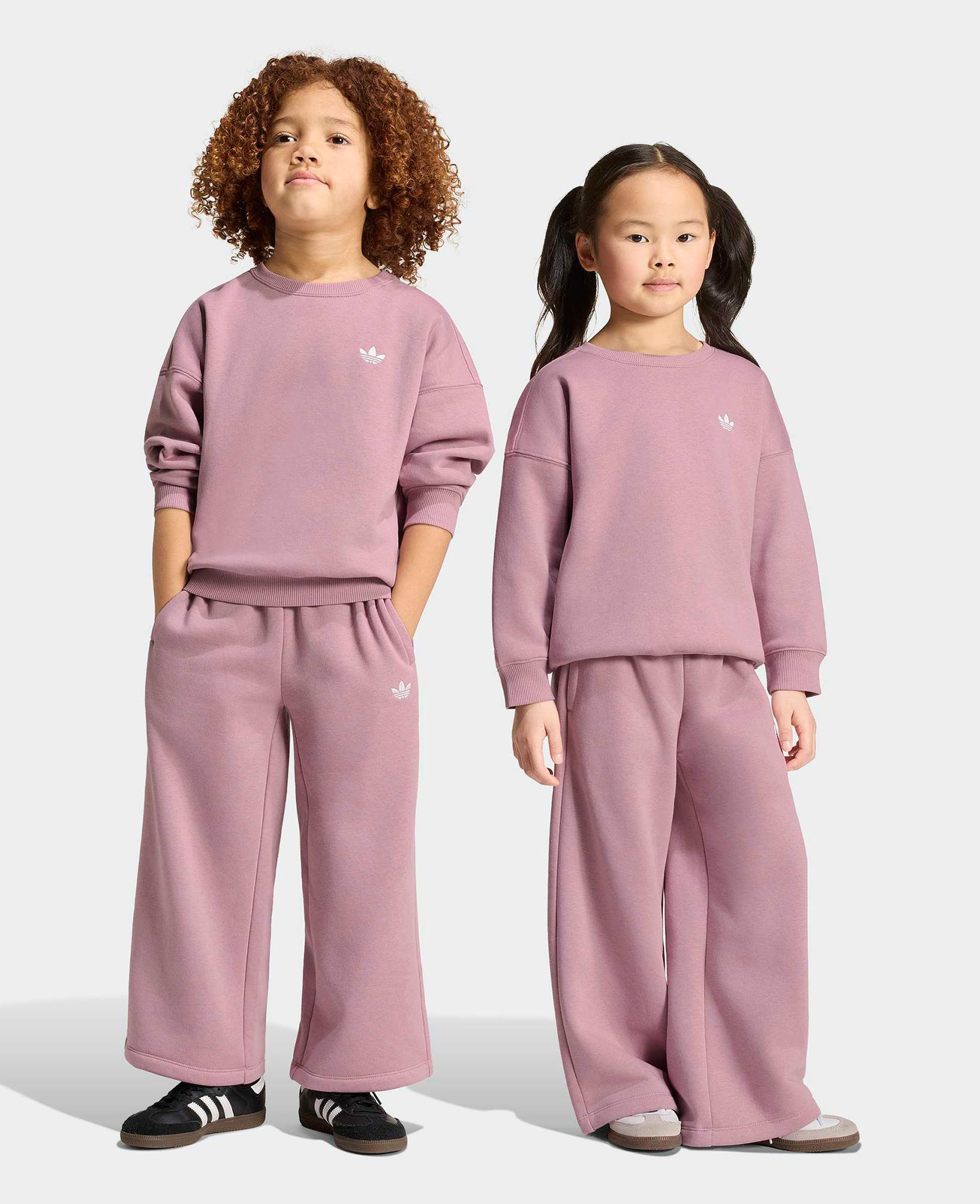 adidas Crew Set Çocuk Siyah Eşofman Takımı