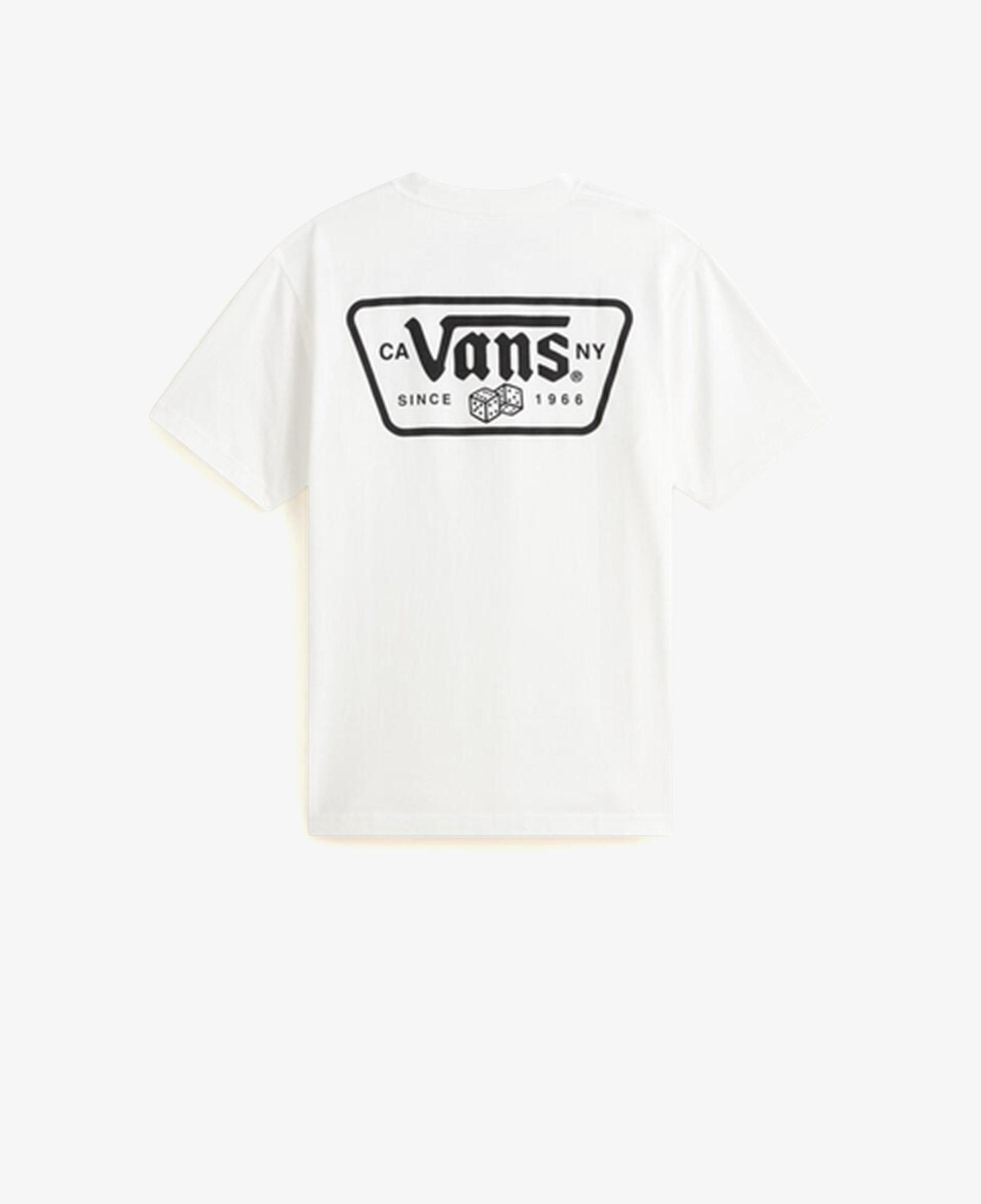 Vans Knu Patch SS Tee Erkek Beyaz T-Shirt