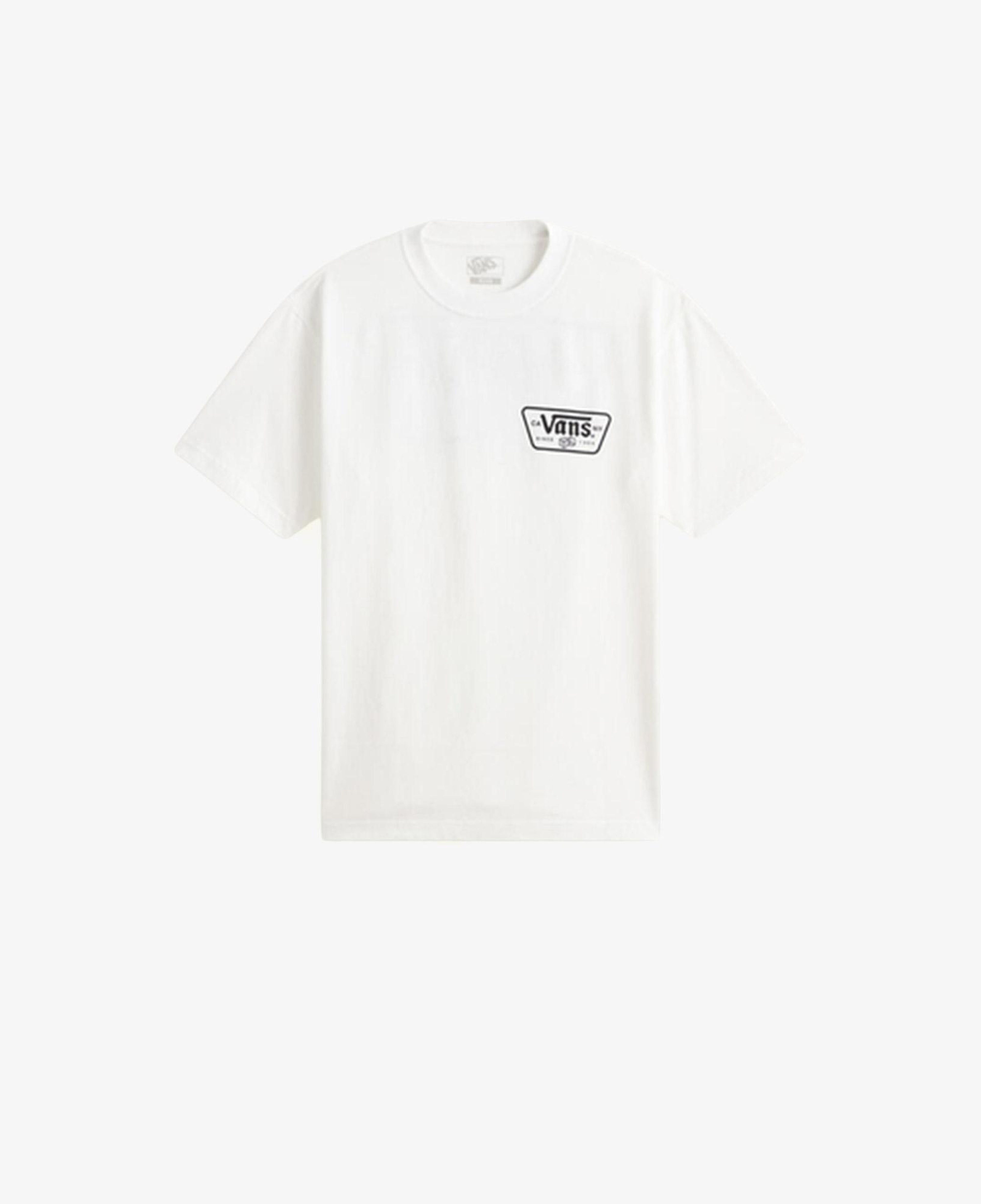 Vans Knu Patch SS Tee Erkek Beyaz T-Shirt