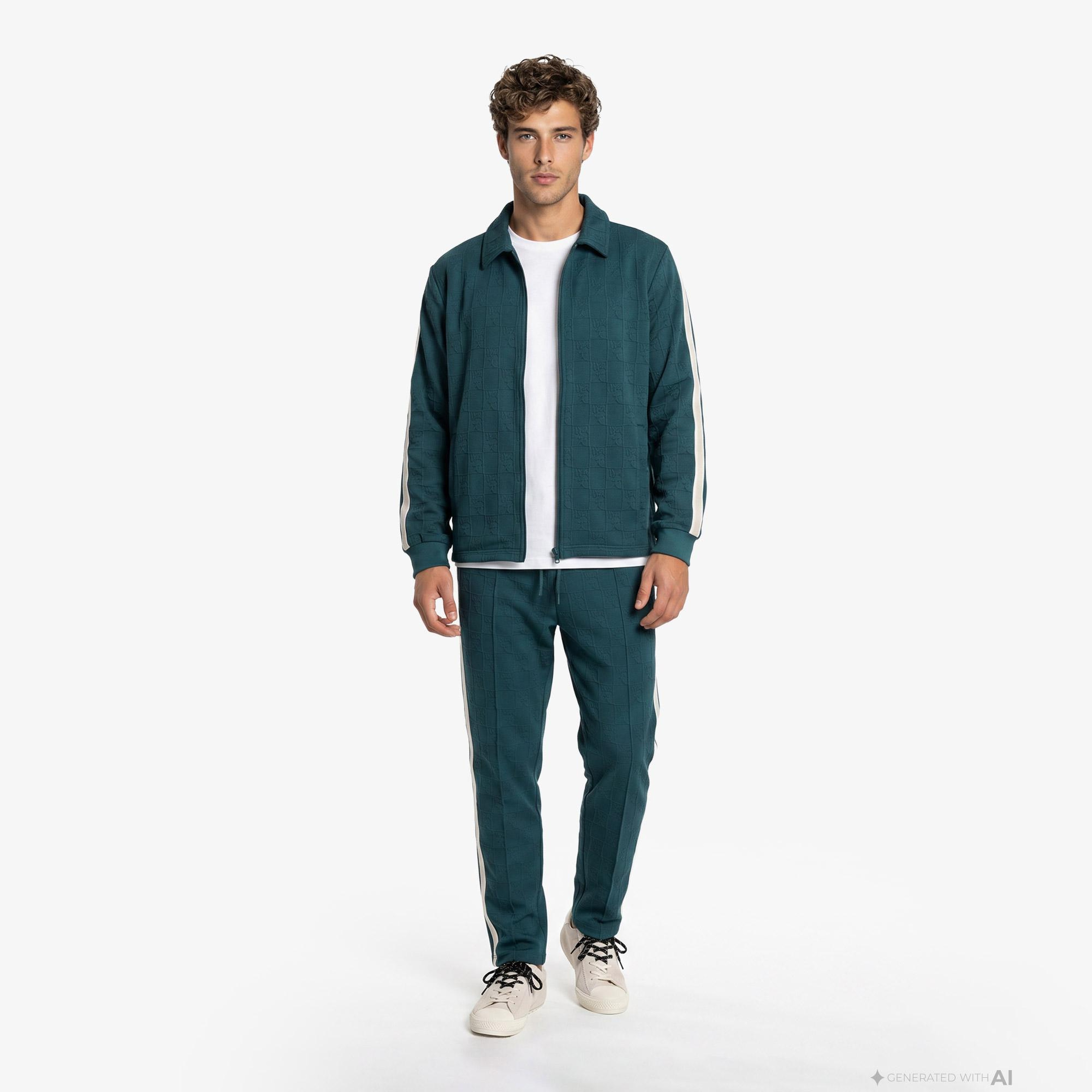 UNITED4 Regular Fit Erkek Yeşil Eşofman Altı