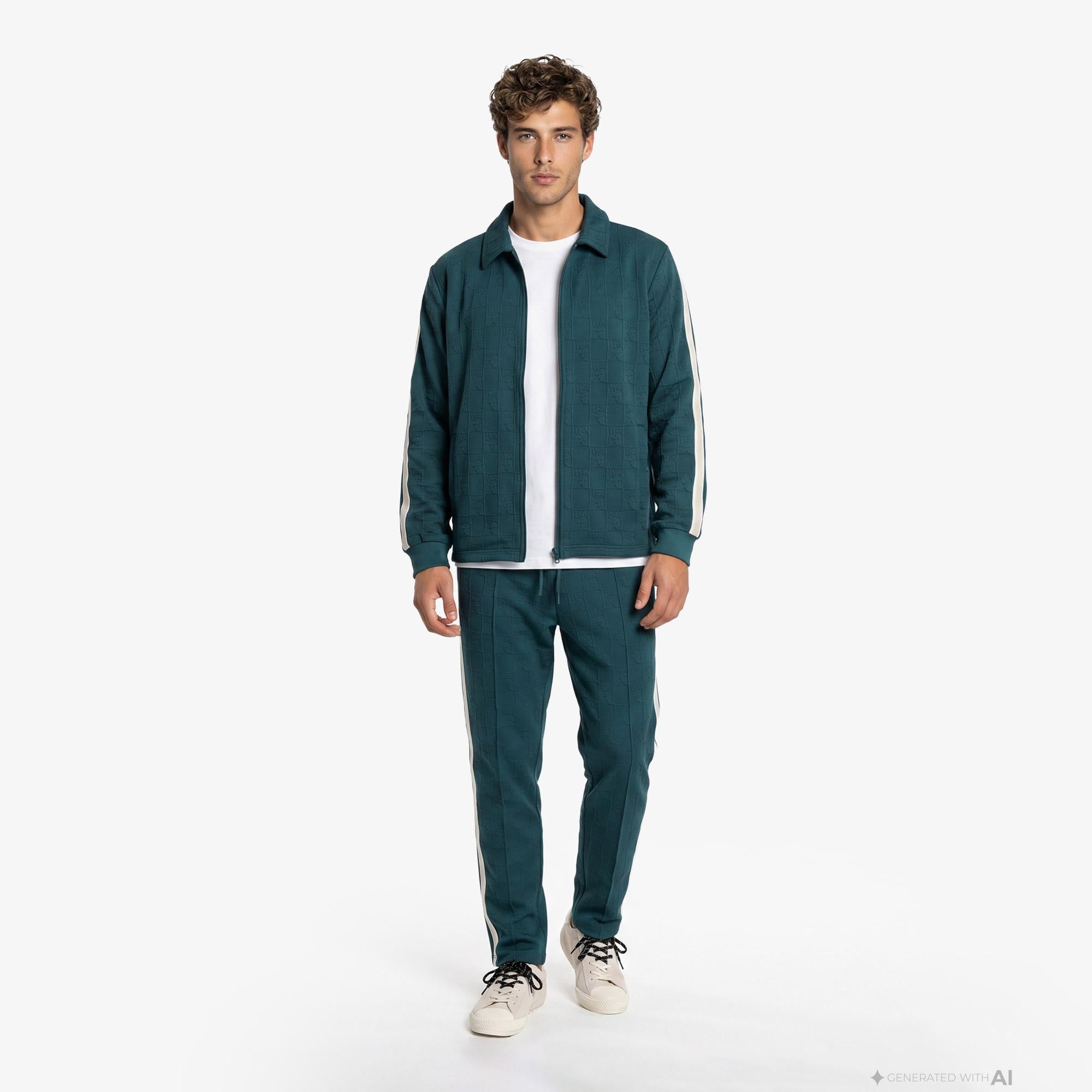 UNITED4 Regular Fit Erkek Yeşil Eşofman Altı