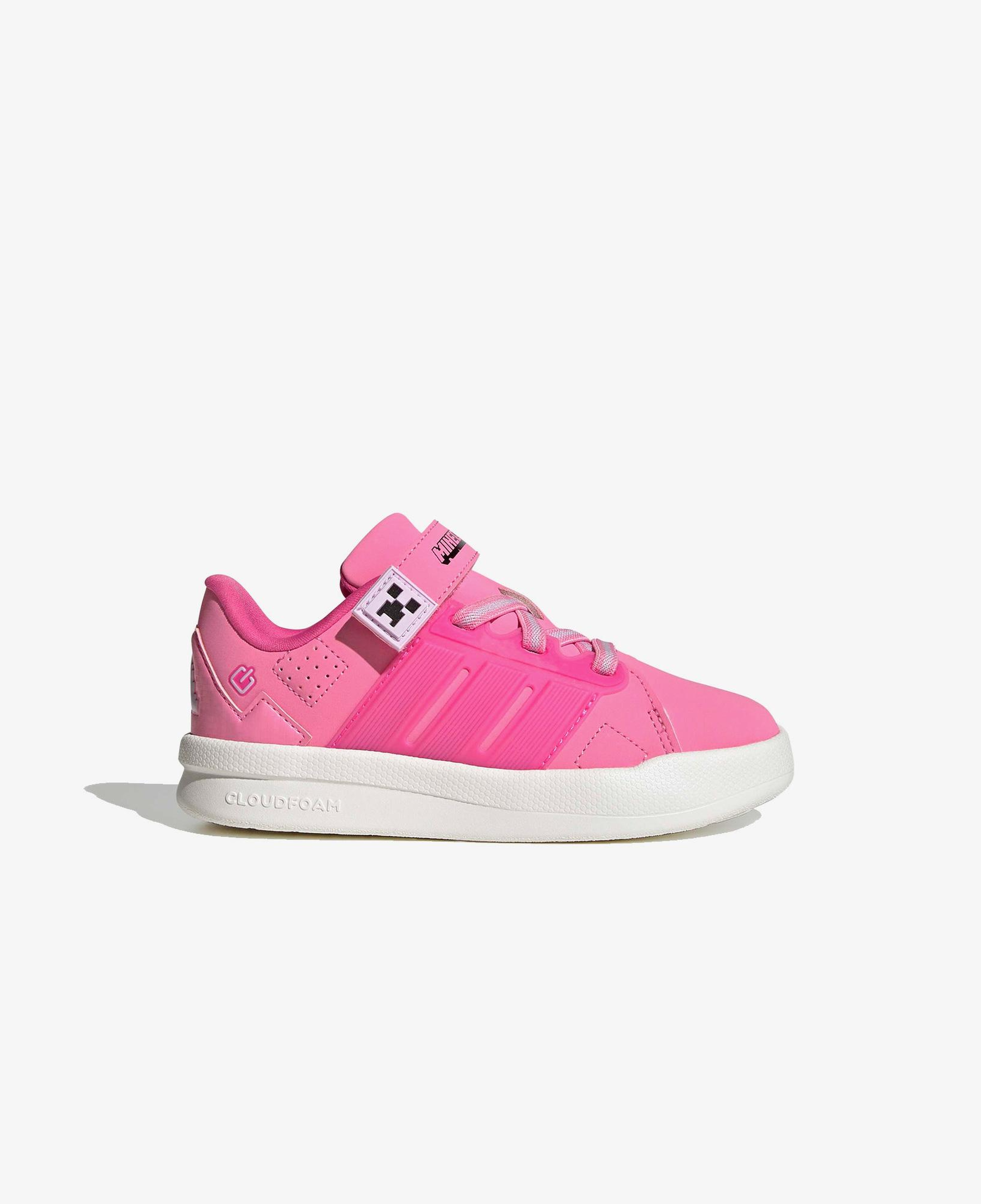 adidas Minecraft Lightorama Elastic Lace Çocuk Pembe Spor Ayakkabı
