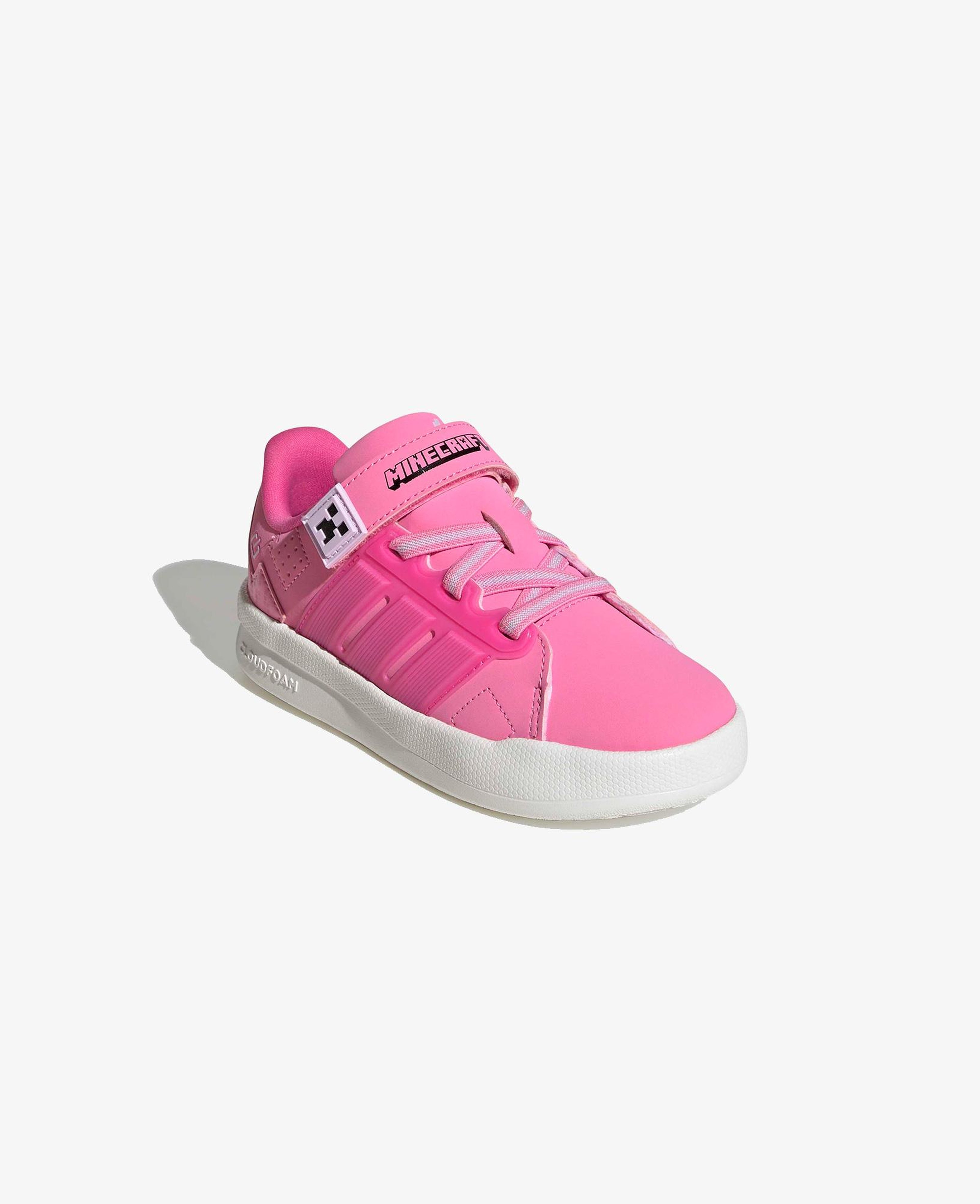 adidas Minecraft Lightorama Elastic Lace Çocuk Pembe Spor Ayakkabı