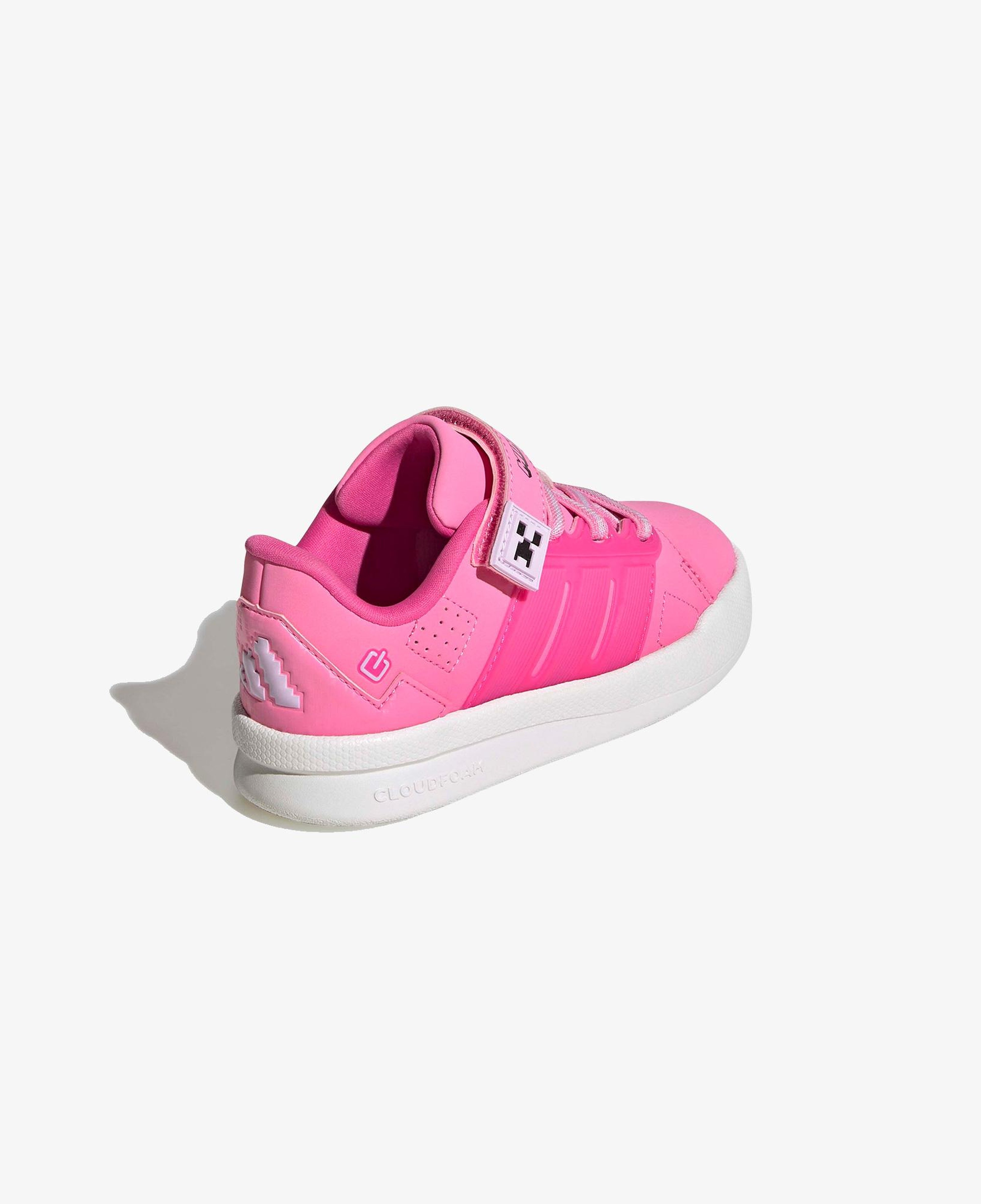 adidas Minecraft Lightorama Elastic Lace Çocuk Pembe Spor Ayakkabı