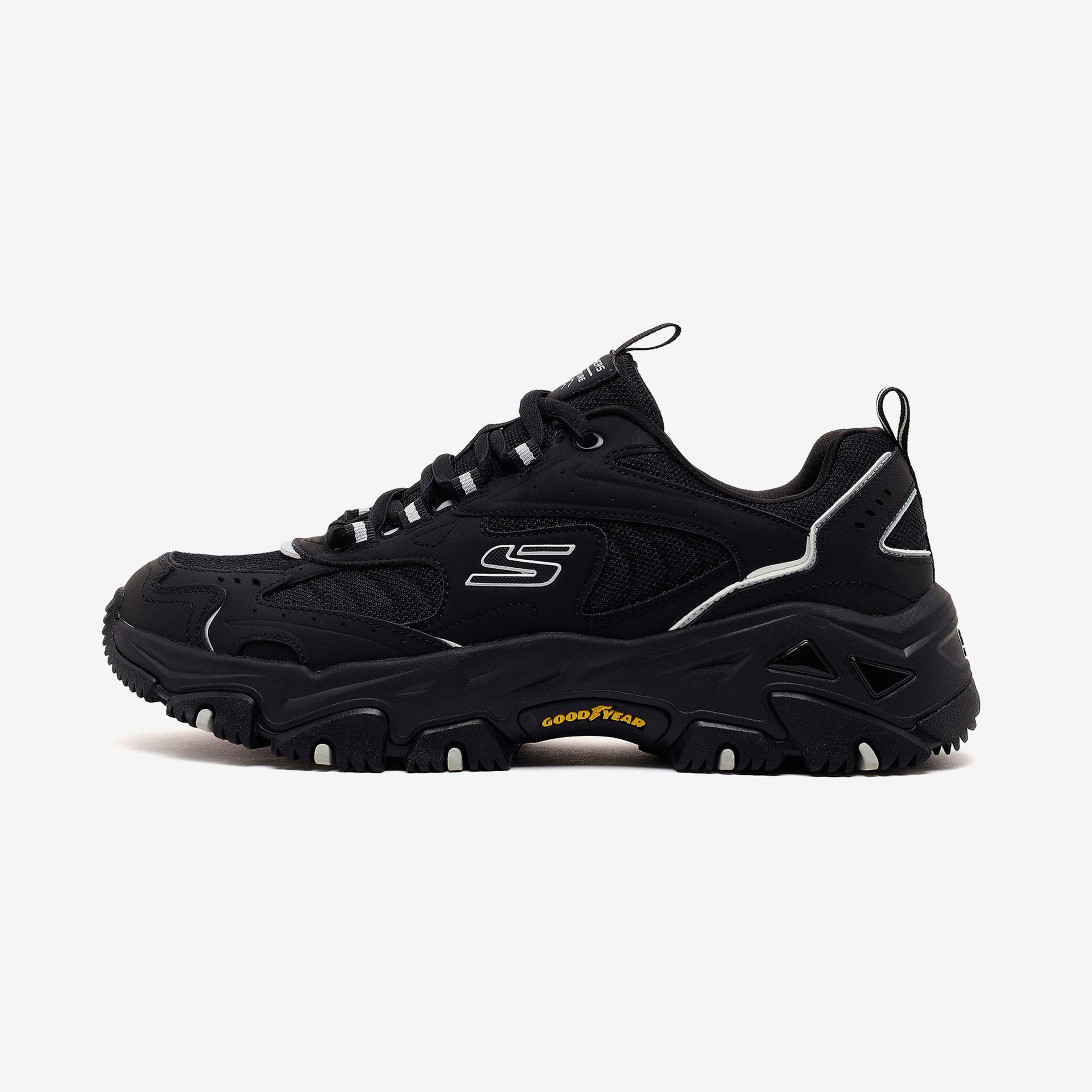 Skechers D'Lites Hiker Erkek Siyah Spor Ayakkabı