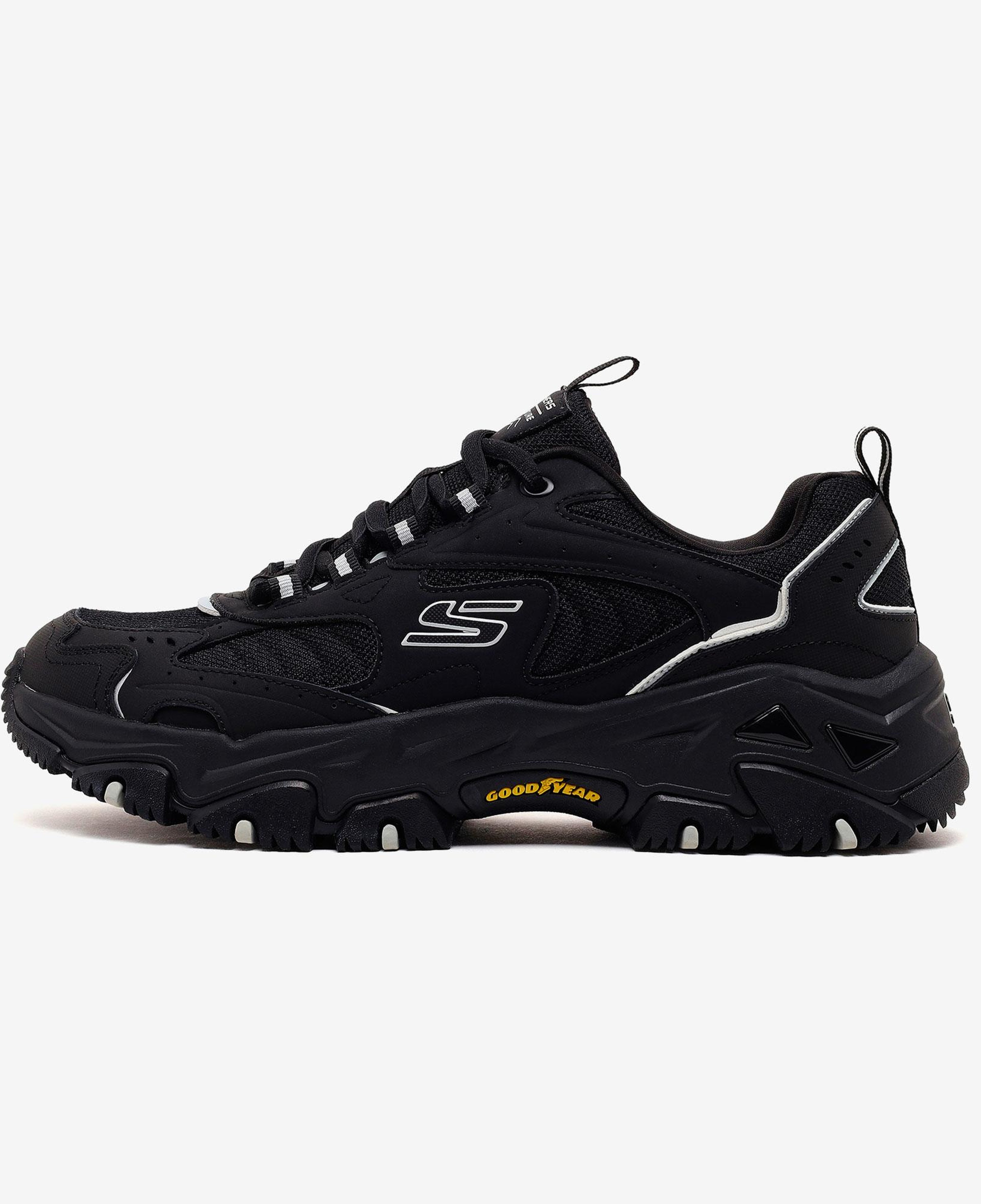 Skechers D'Lites Hiker Erkek Siyah Spor Ayakkabı