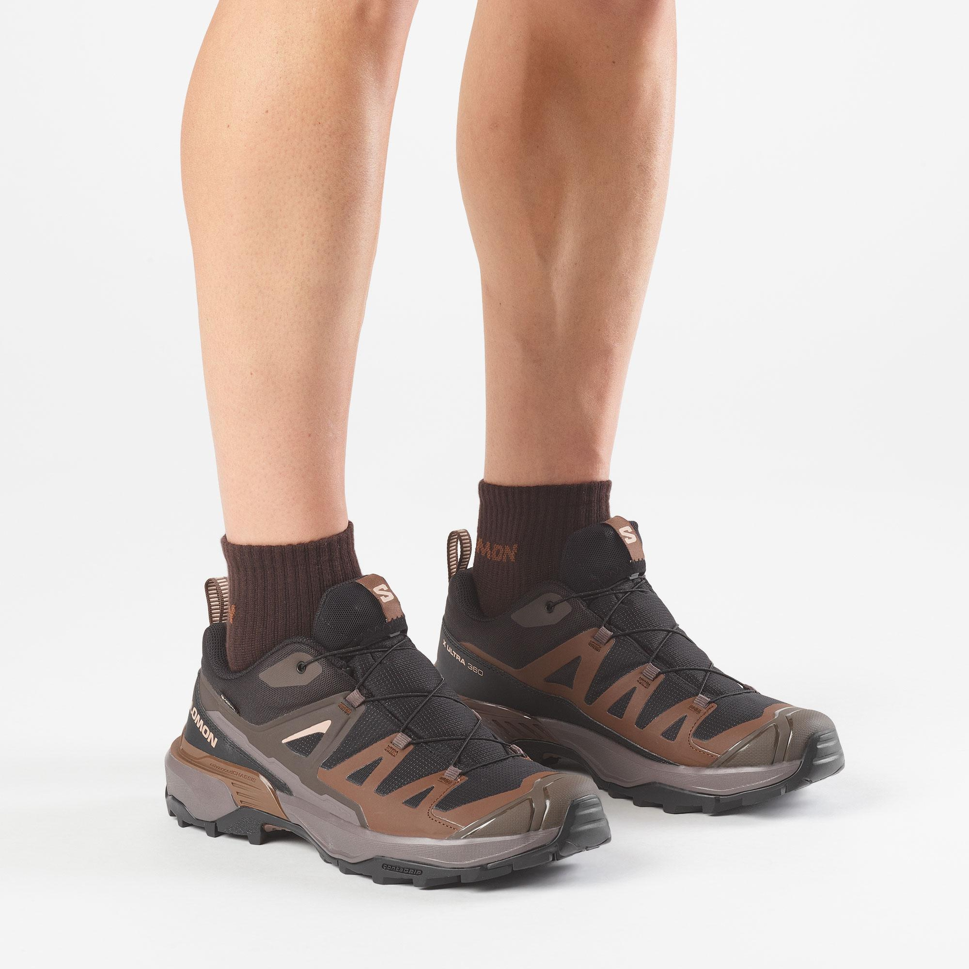 Salomon X Ultra 360 Gore Tex Erkek Siyah Spor Ayakkabı