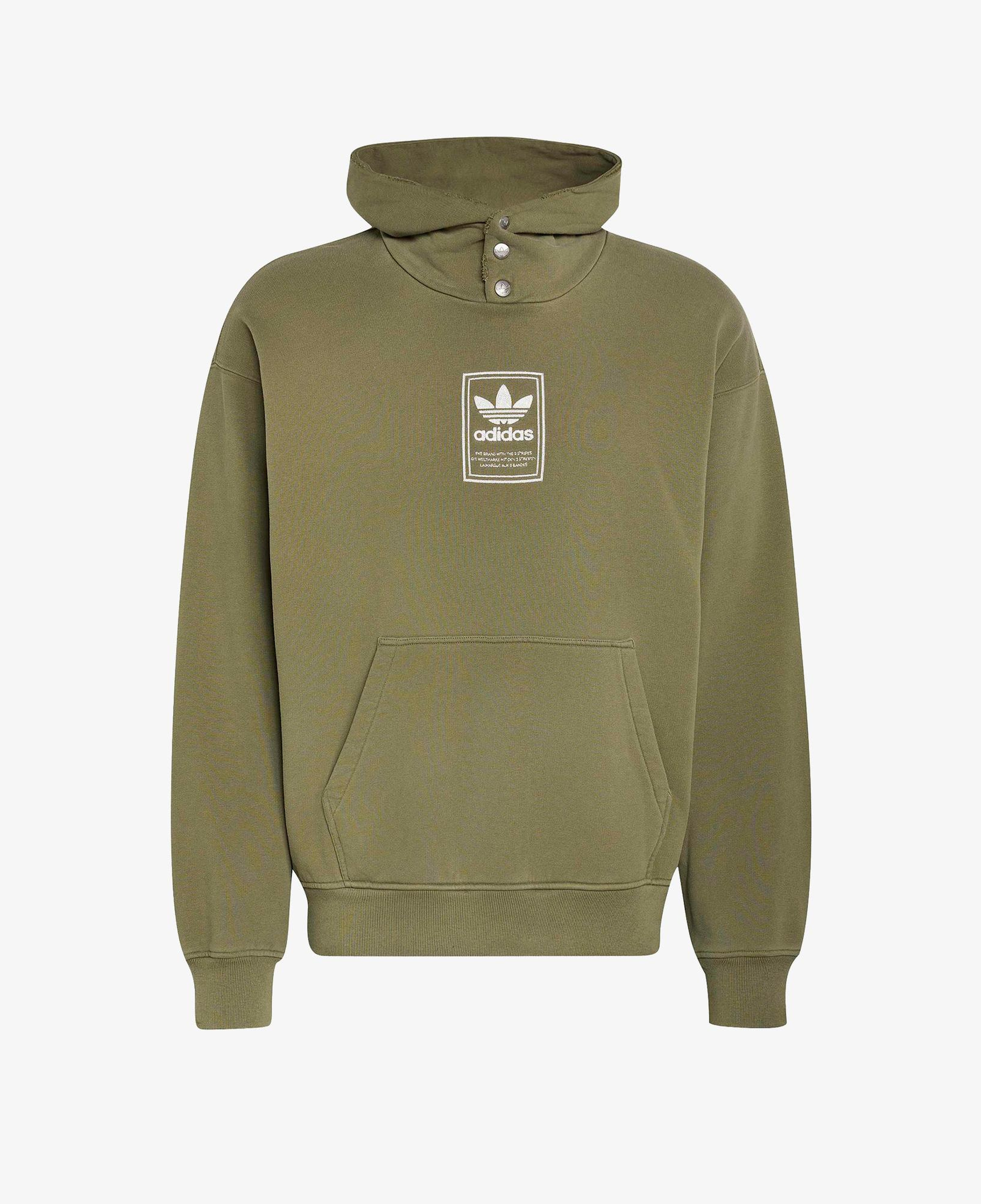 adidas Elevated Grafik Hd Erkek Bej Sweatshirt