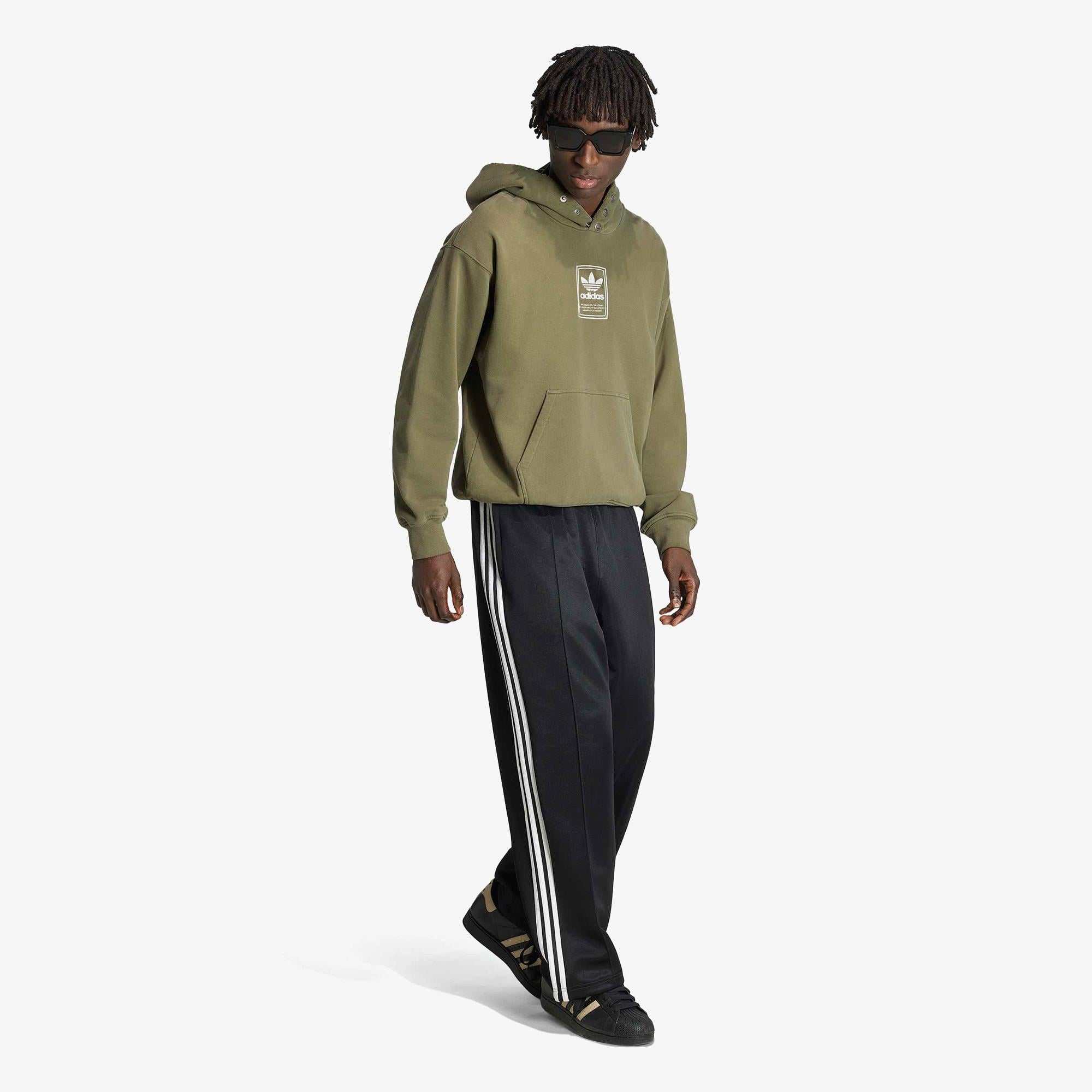 adidas Elevated Grafik Hd Erkek Bej Sweatshirt