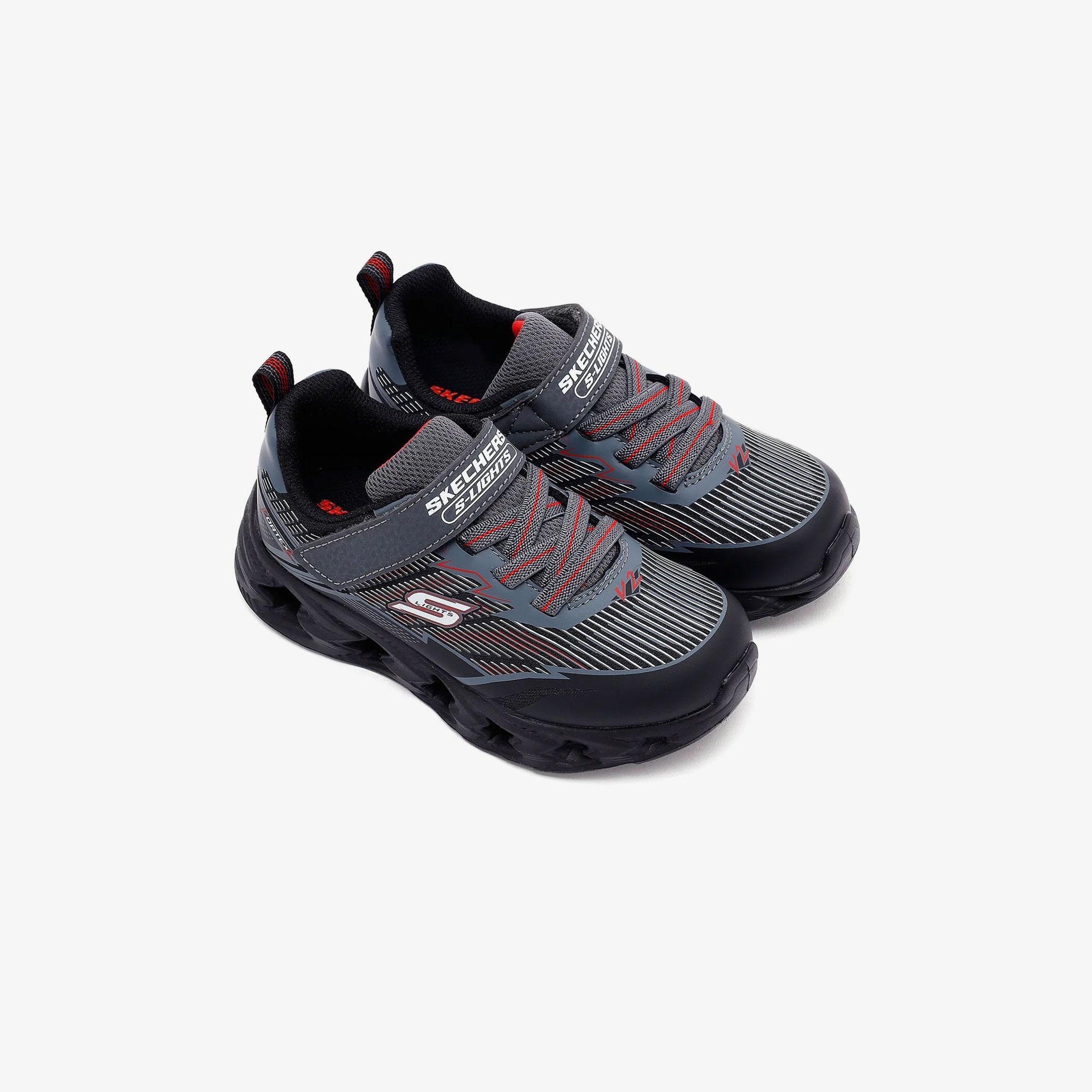 Skechers Vortex 2.0 Çocuk Gri Spor Ayakkabı